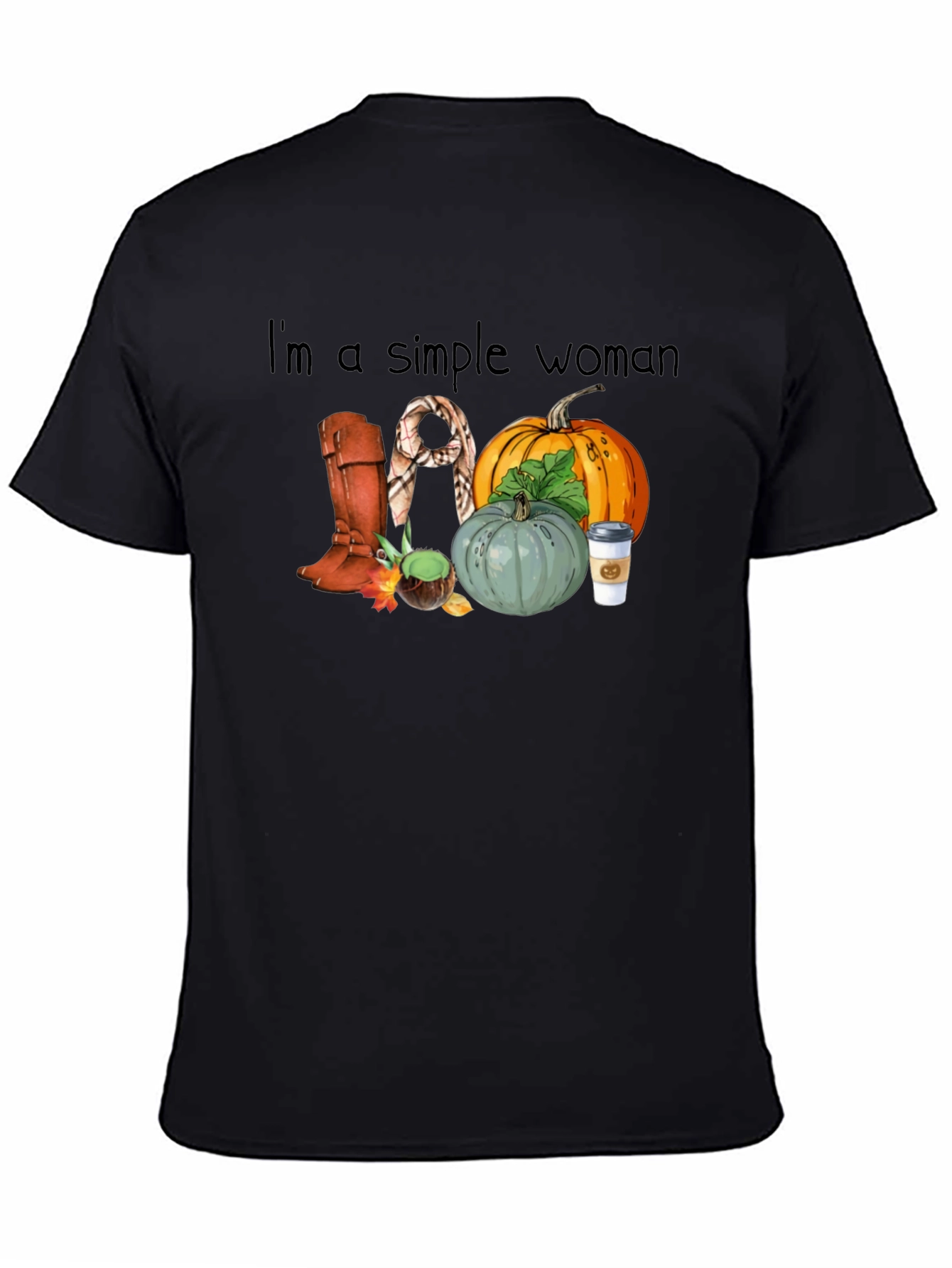 Simple Woman Fall T-Shirt