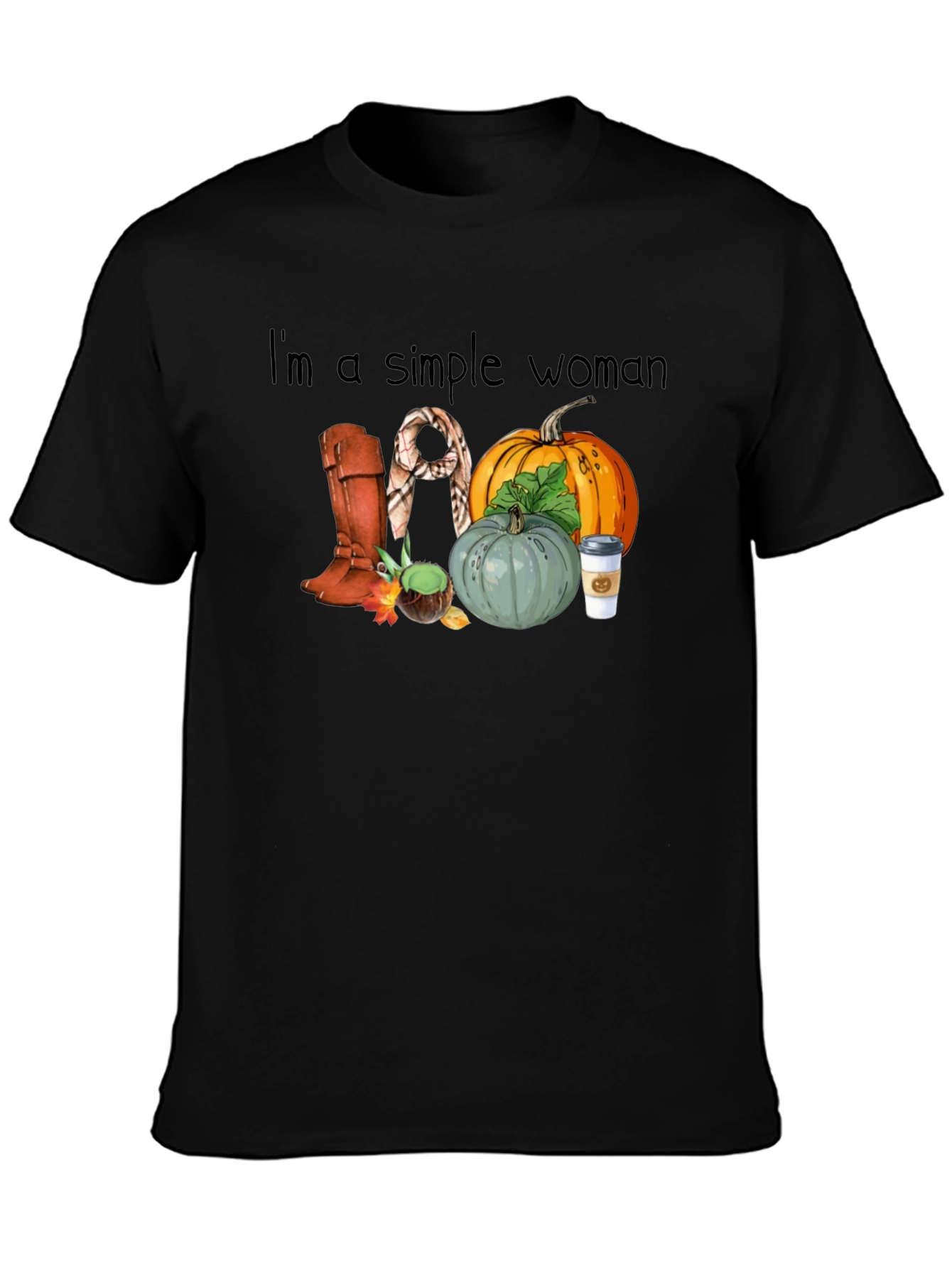 Simple Woman Fall T-Shirt