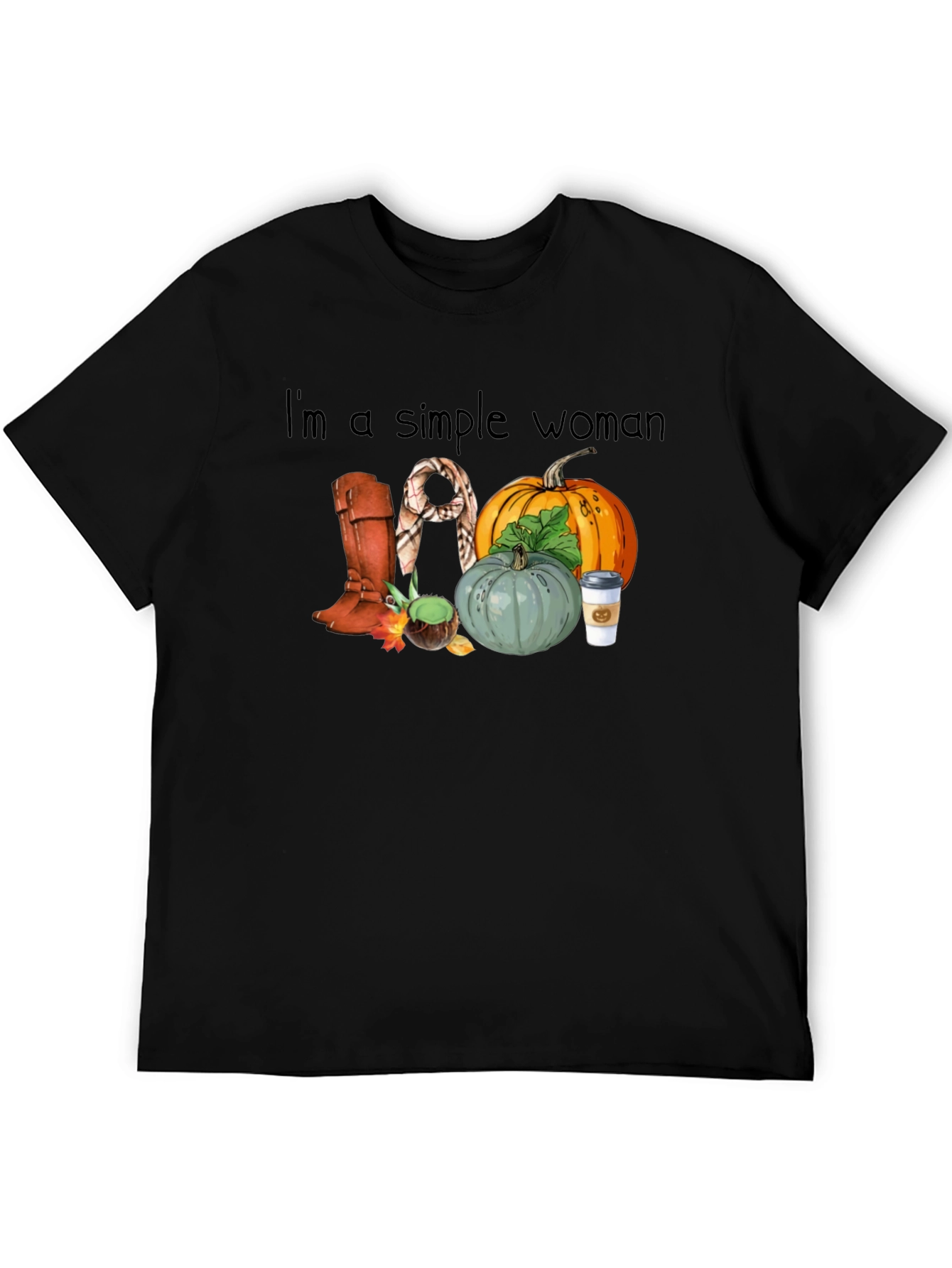 Simple Woman Fall T-Shirt
