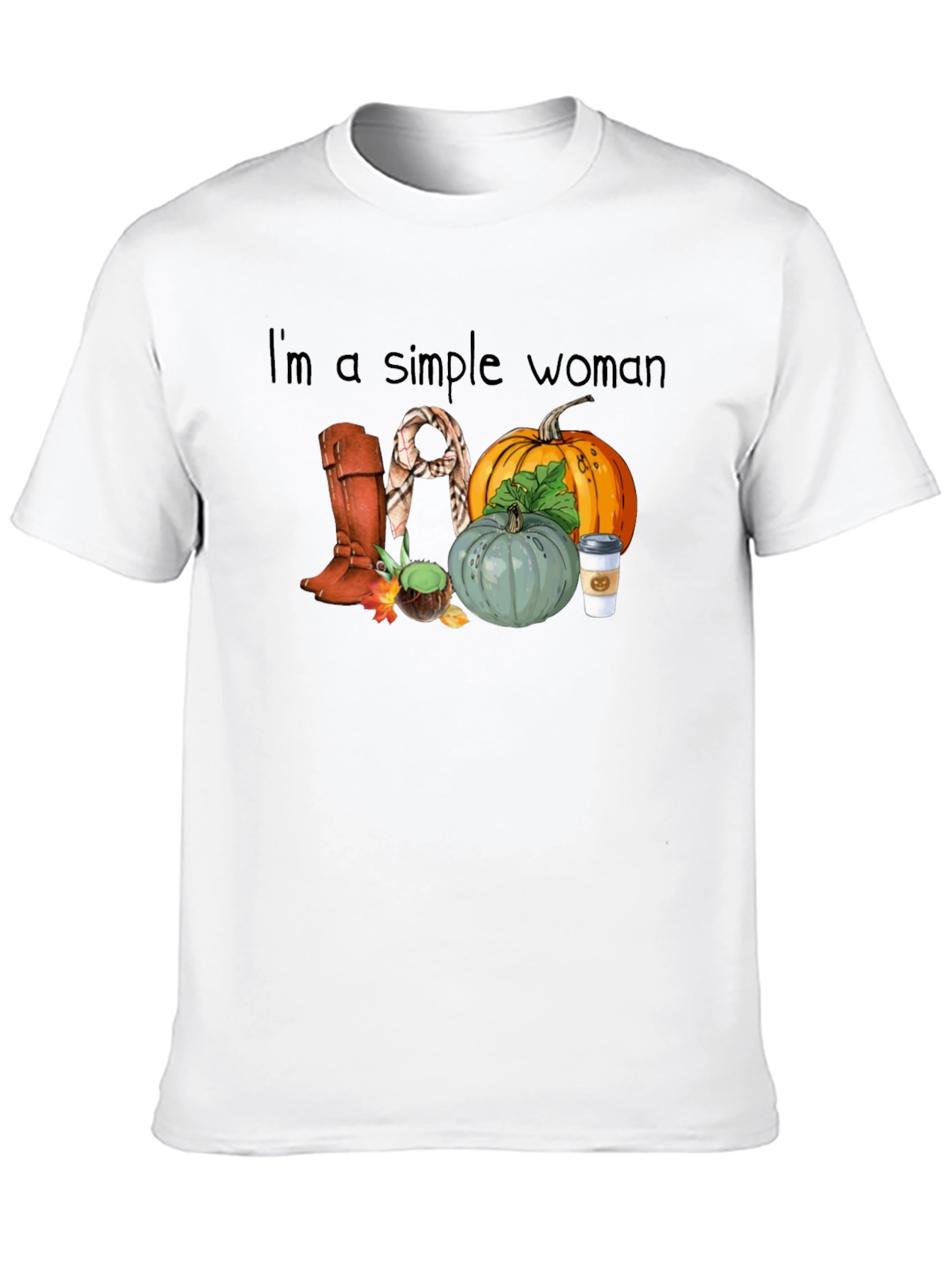 Simple Woman Fall T-Shirt
