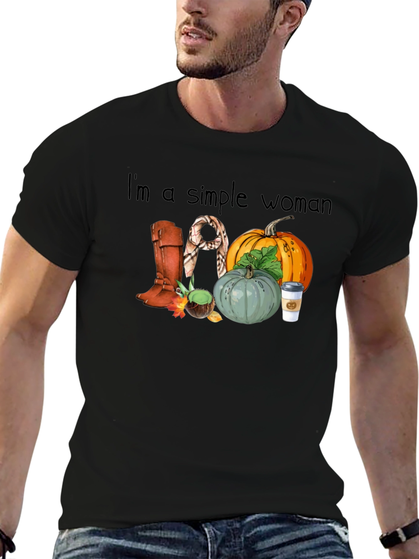 Simple Woman Fall T-Shirt
