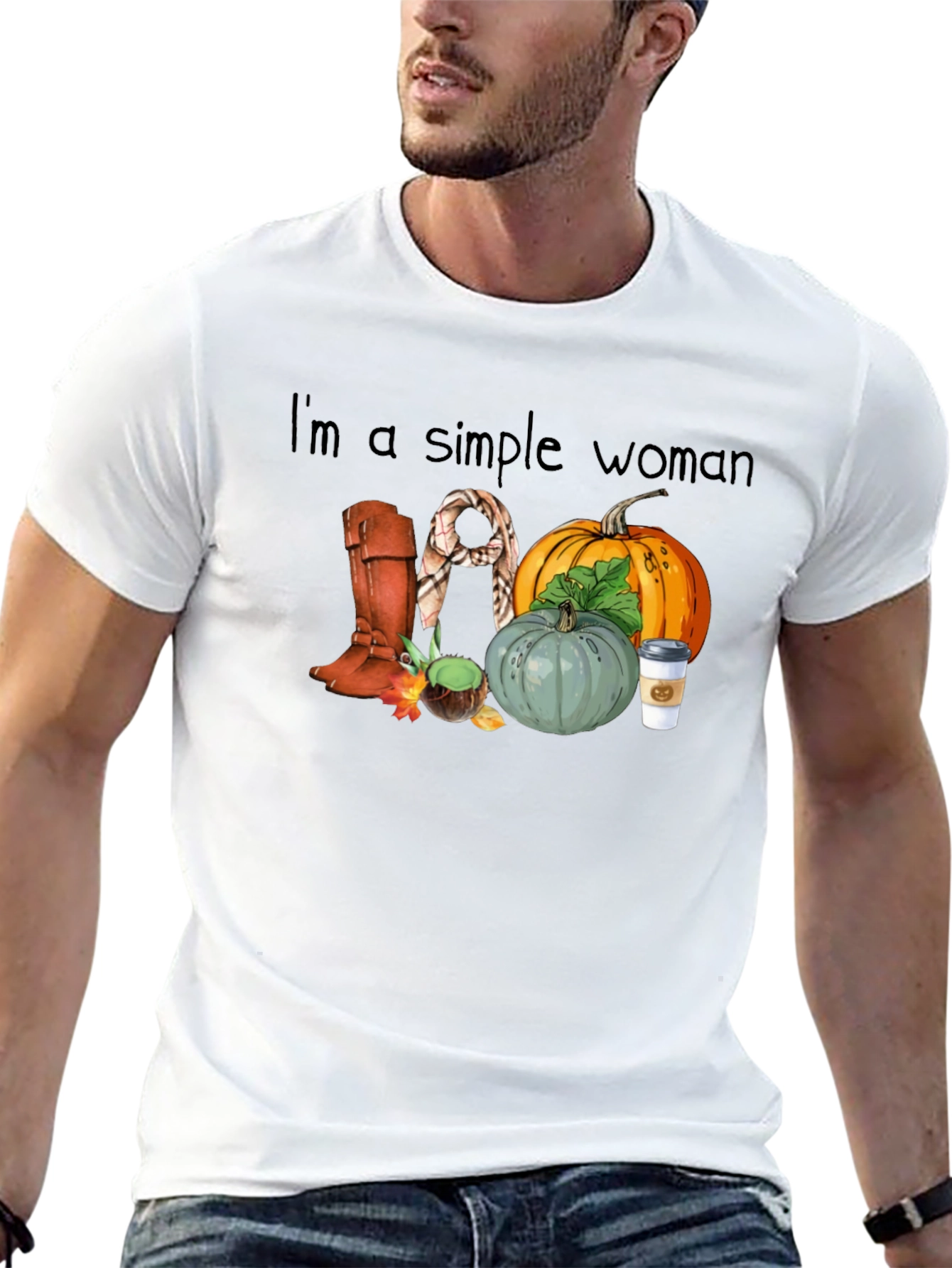 Simple Woman Fall T-Shirt