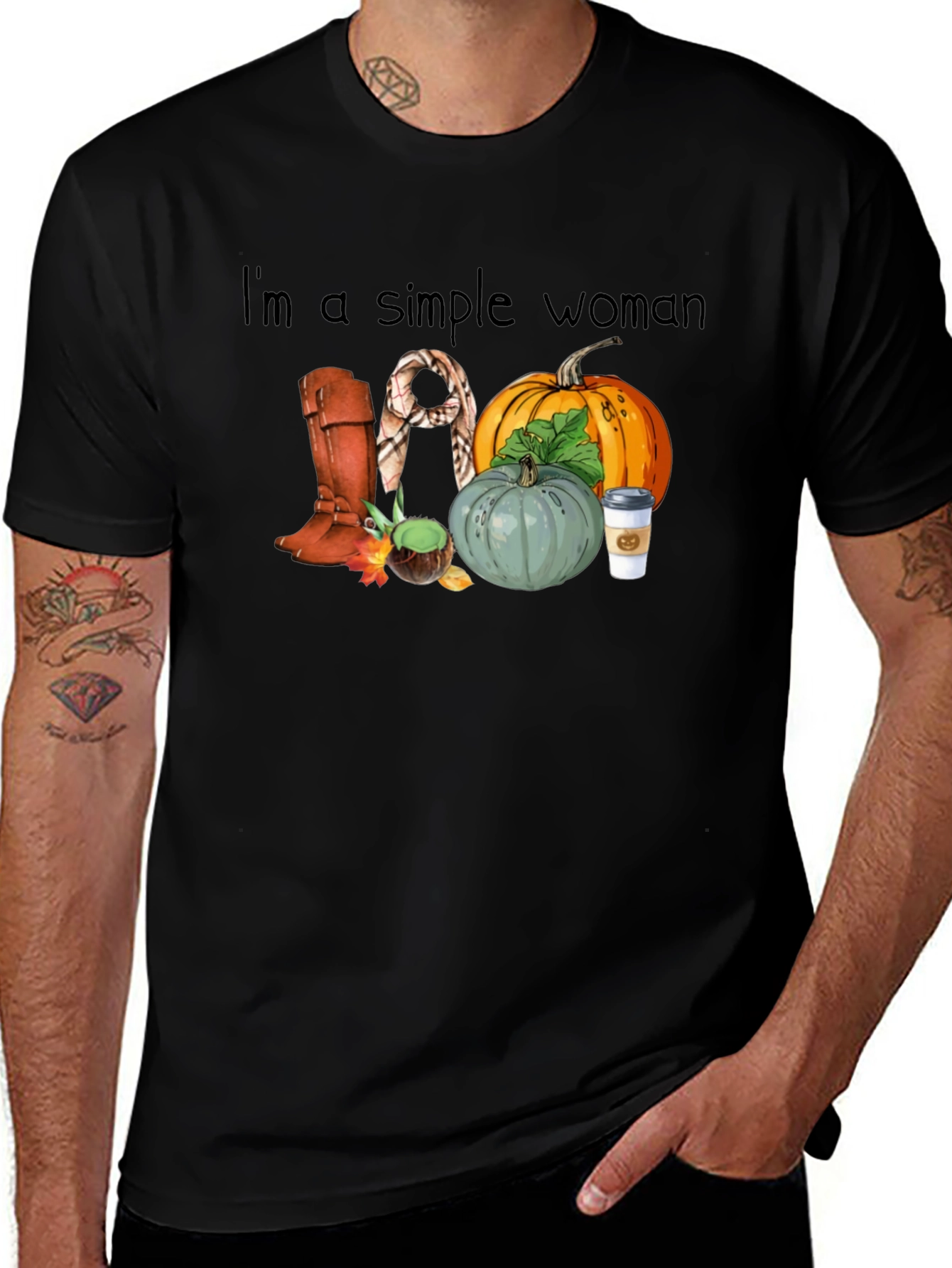 Simple Woman Fall T-Shirt