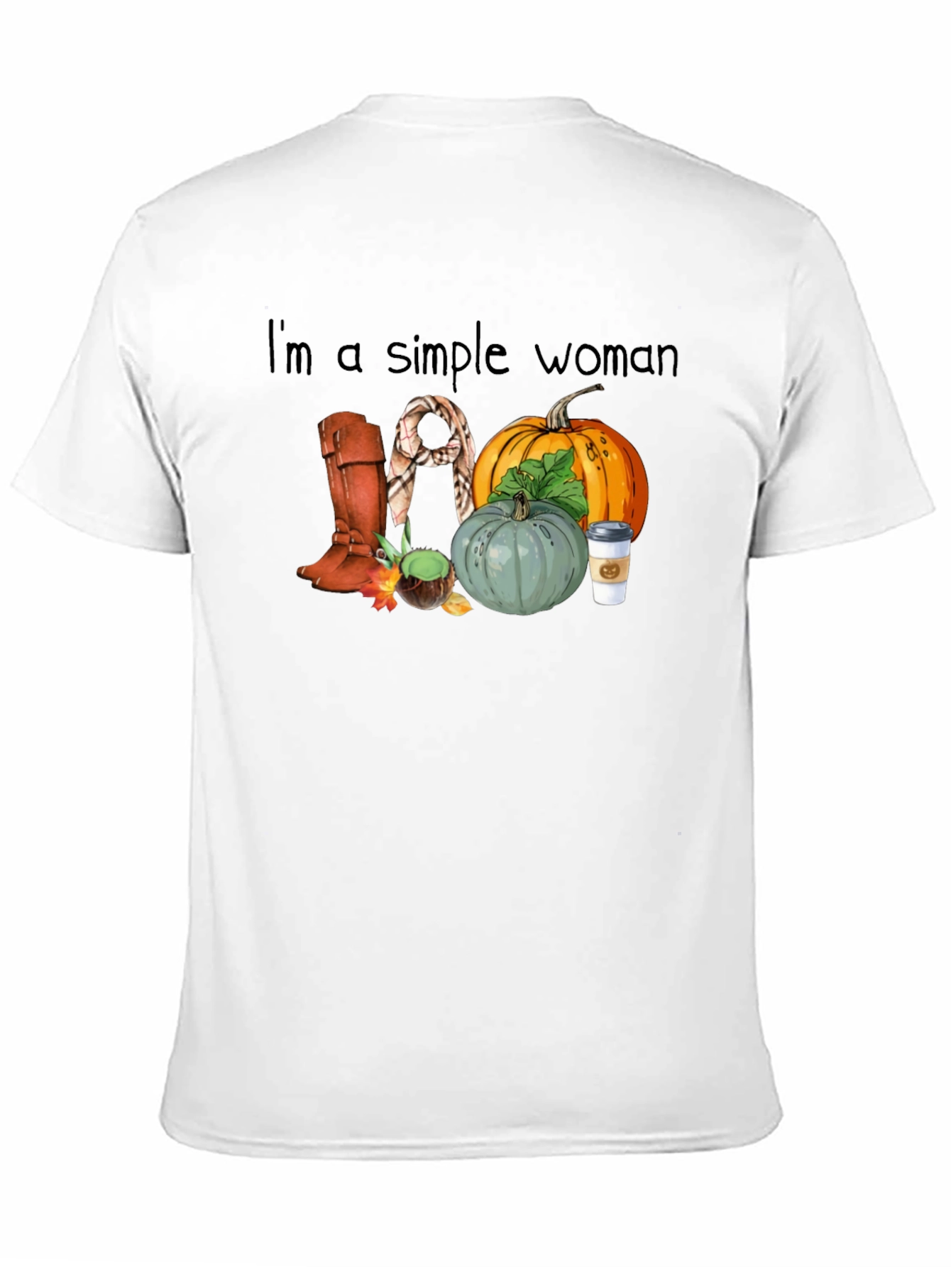Simple Woman Fall T-Shirt