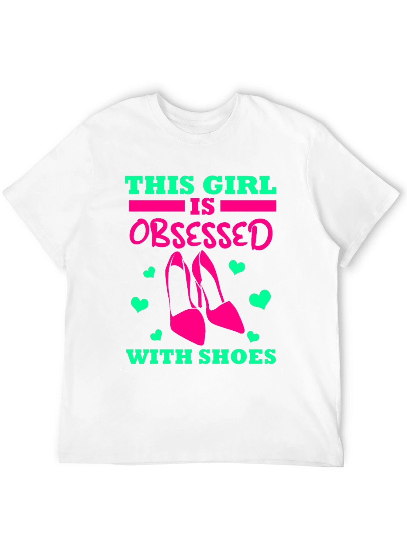 Obsessed with Shoes Graphic Tee - Black