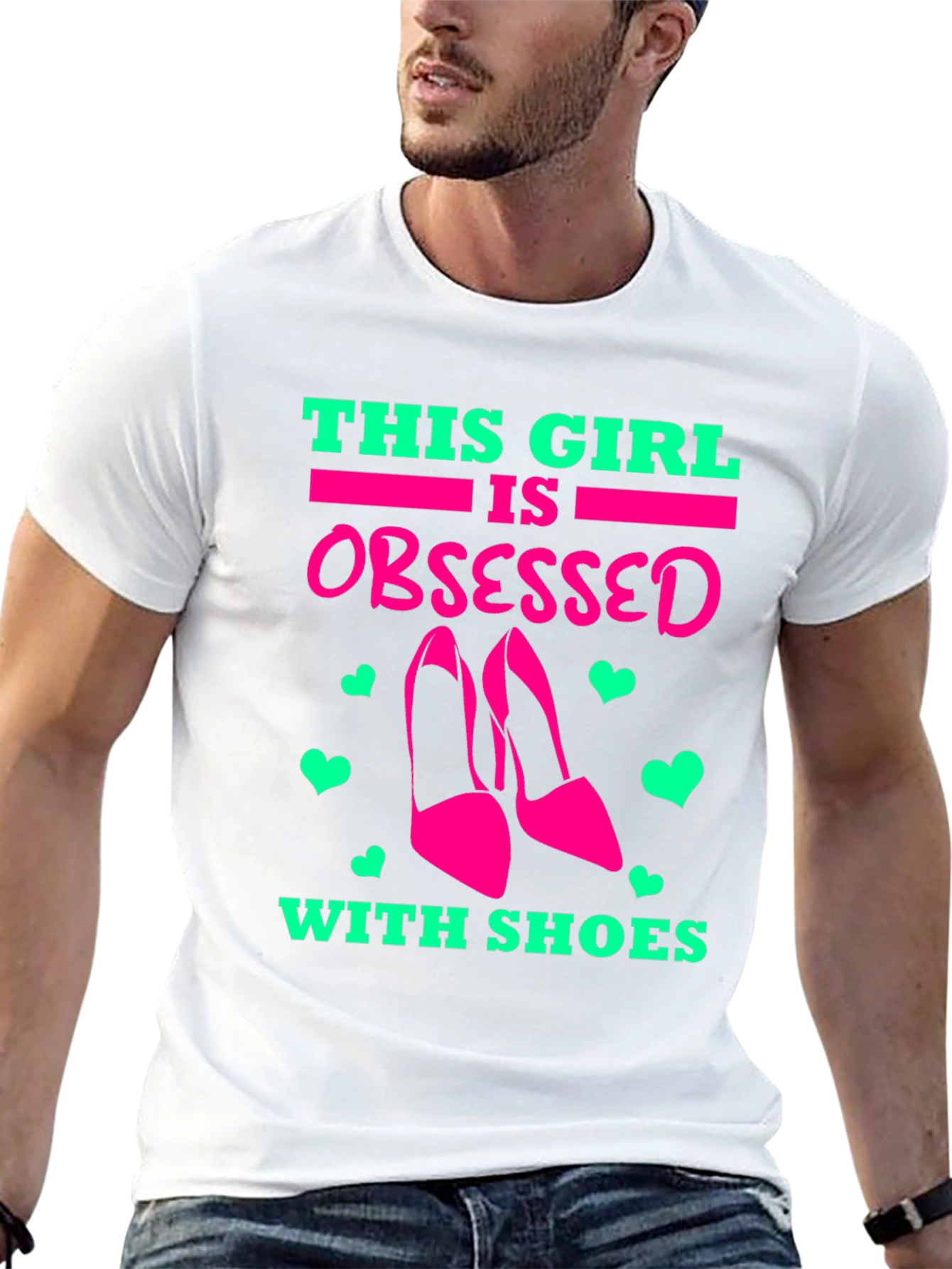 Obsessed with Shoes Graphic Tee - Black