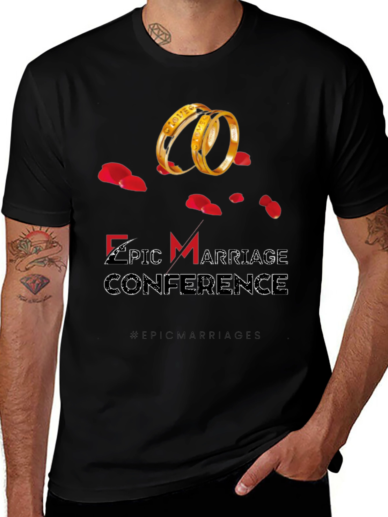 Epic Marriage Conference Black T-Shirt