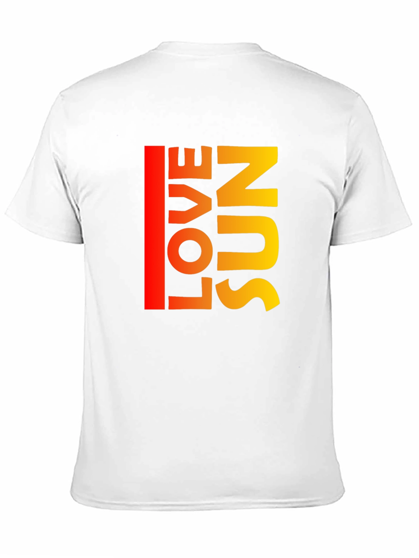 Love Sun Graphic Tee - Stylish Black Cotton T-Shirt