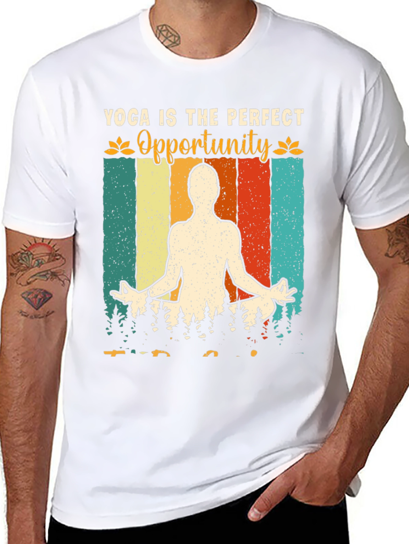 Yoga Is The Perfect Opportunity Graphic T-Shirt