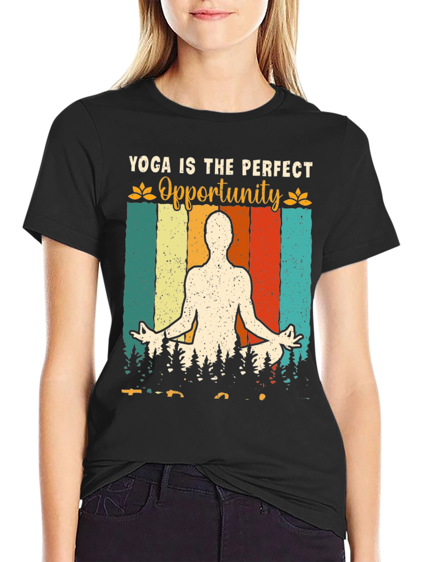 Yoga Is The Perfect Opportunity Graphic T-Shirt