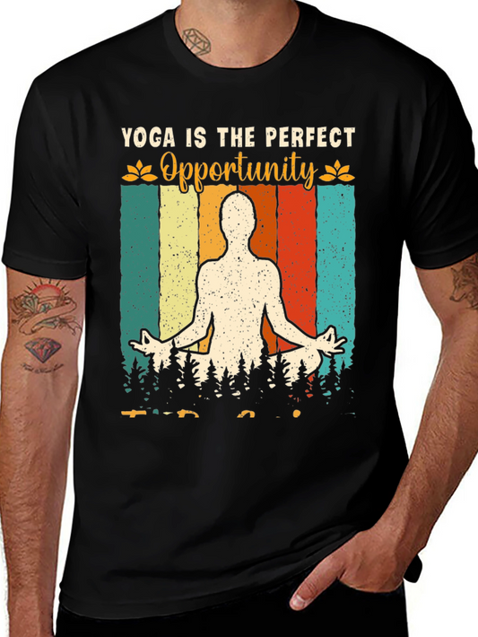 Yoga Is The Perfect Opportunity Graphic T-Shirt