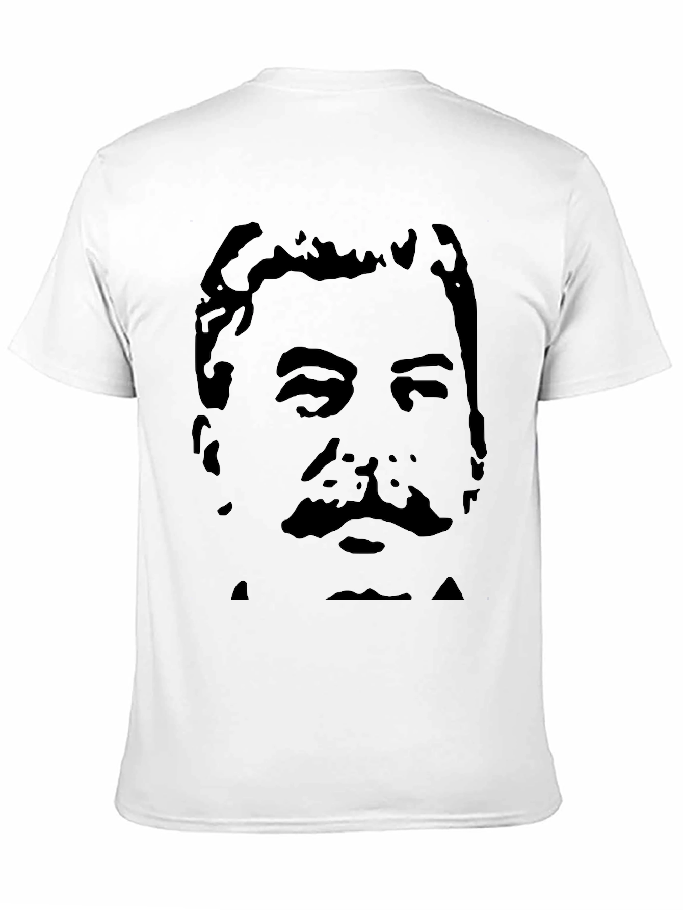 Stalin Portrait Black T-Shirt