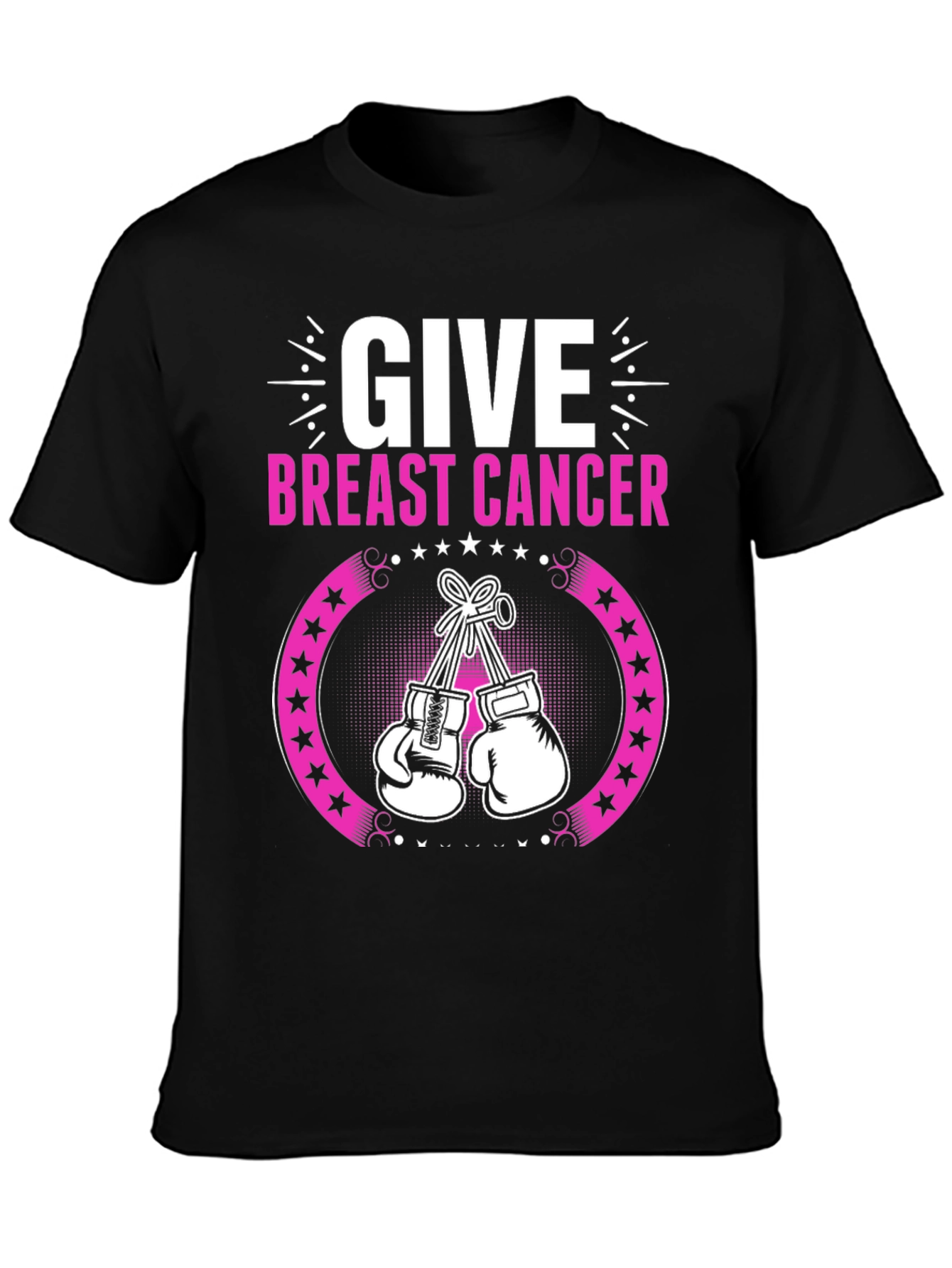 Breast Cancer Awareness Boxing Gloves T-Shirt
