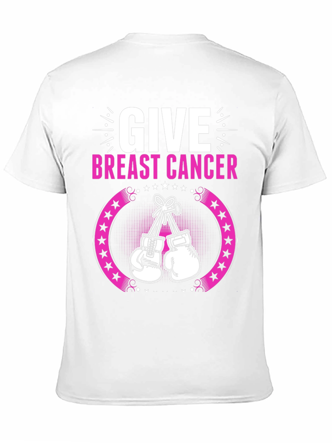 Breast Cancer Awareness Boxing Gloves T-Shirt