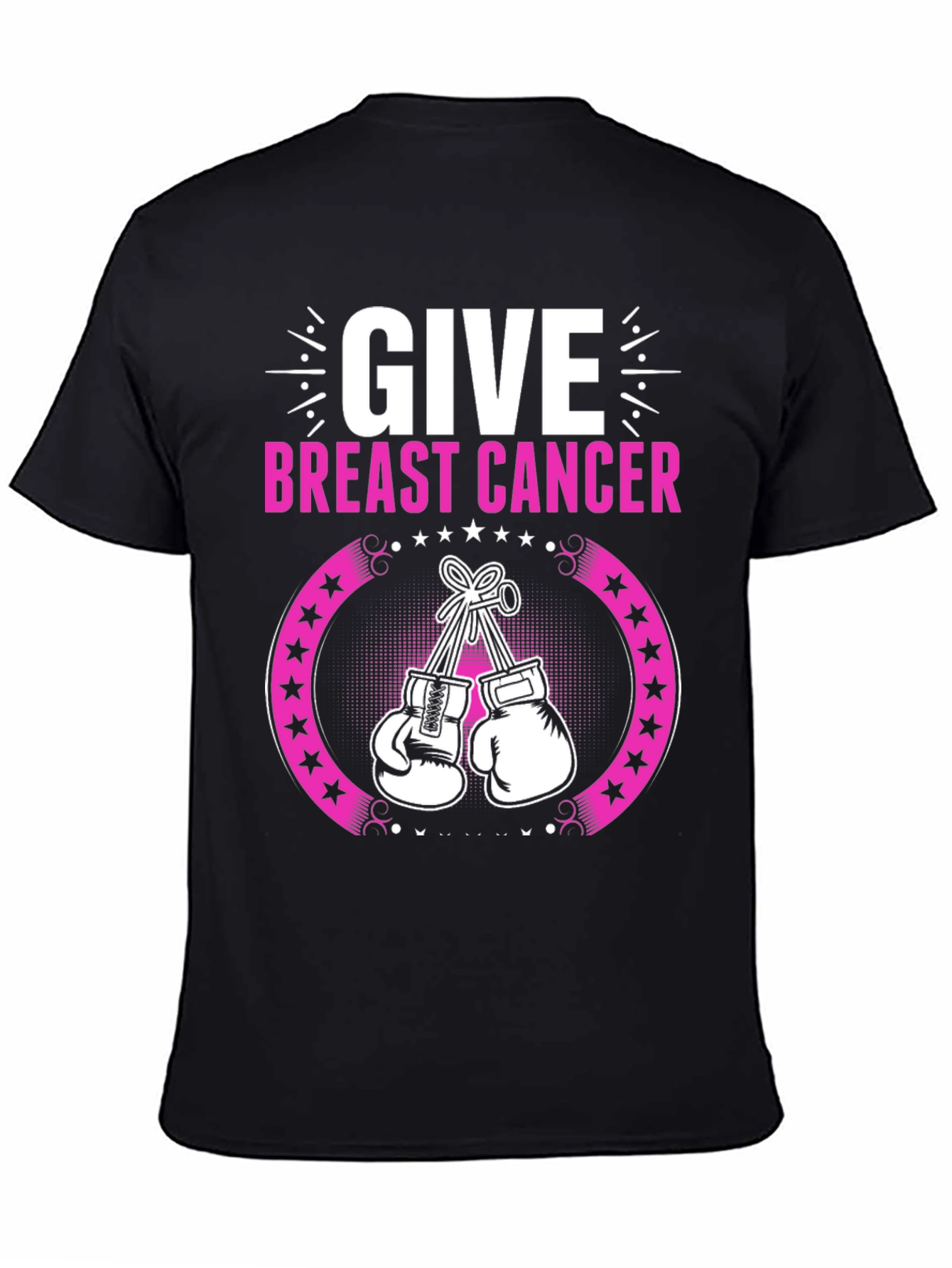 Breast Cancer Awareness Boxing Gloves T-Shirt