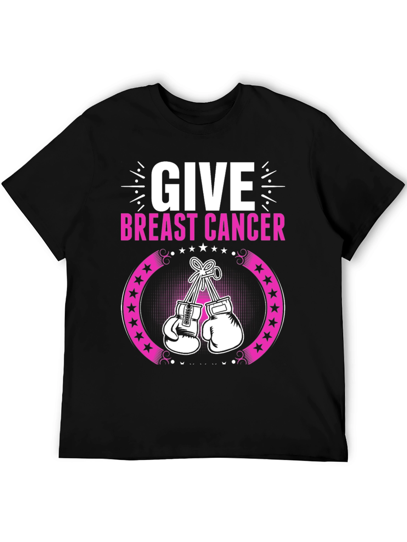 Breast Cancer Awareness Boxing Gloves T-Shirt