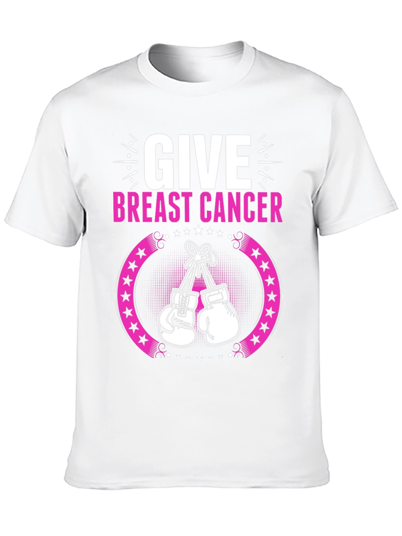 Breast Cancer Awareness Boxing Gloves T-Shirt