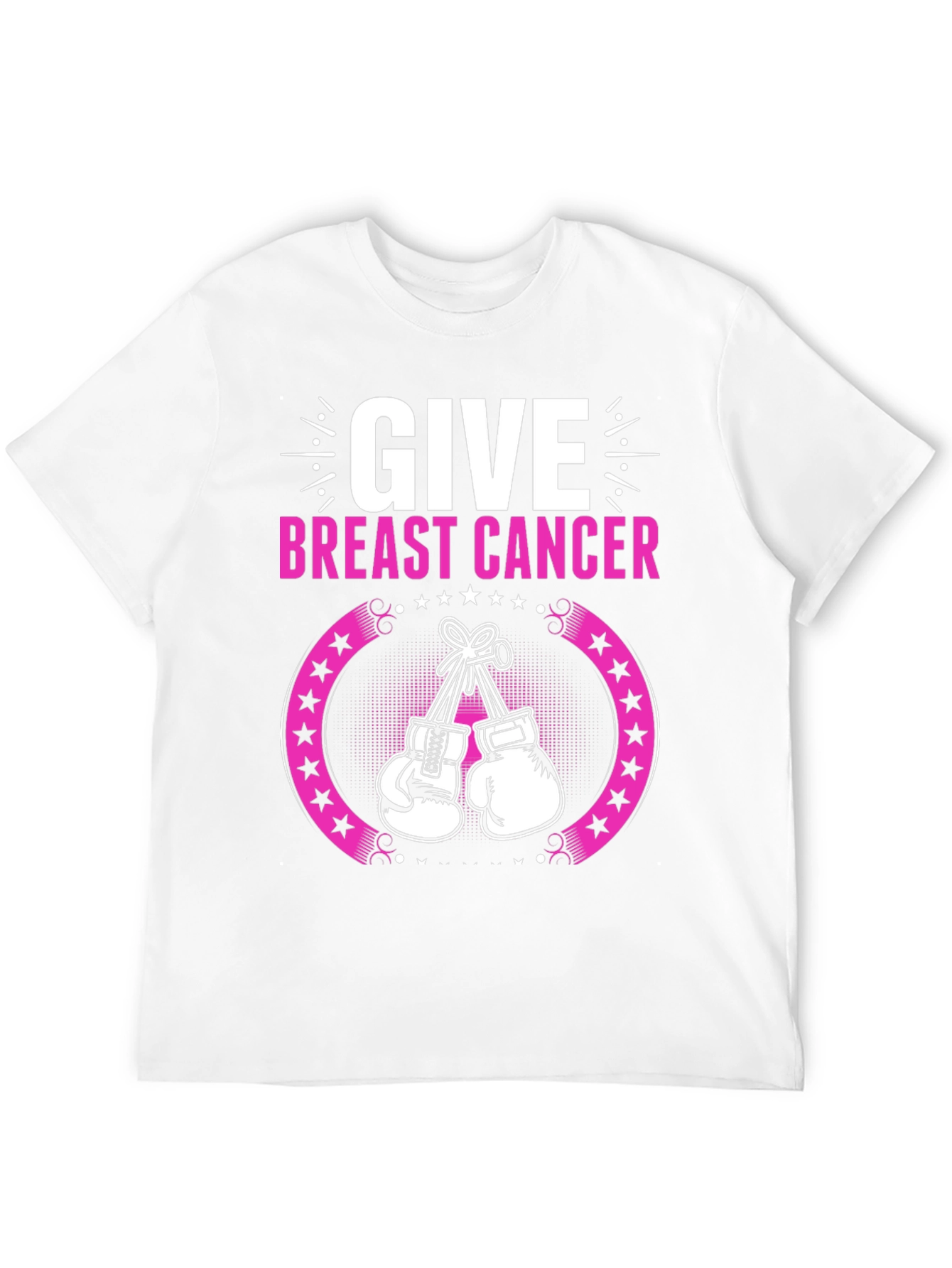 Breast Cancer Awareness Boxing Gloves T-Shirt