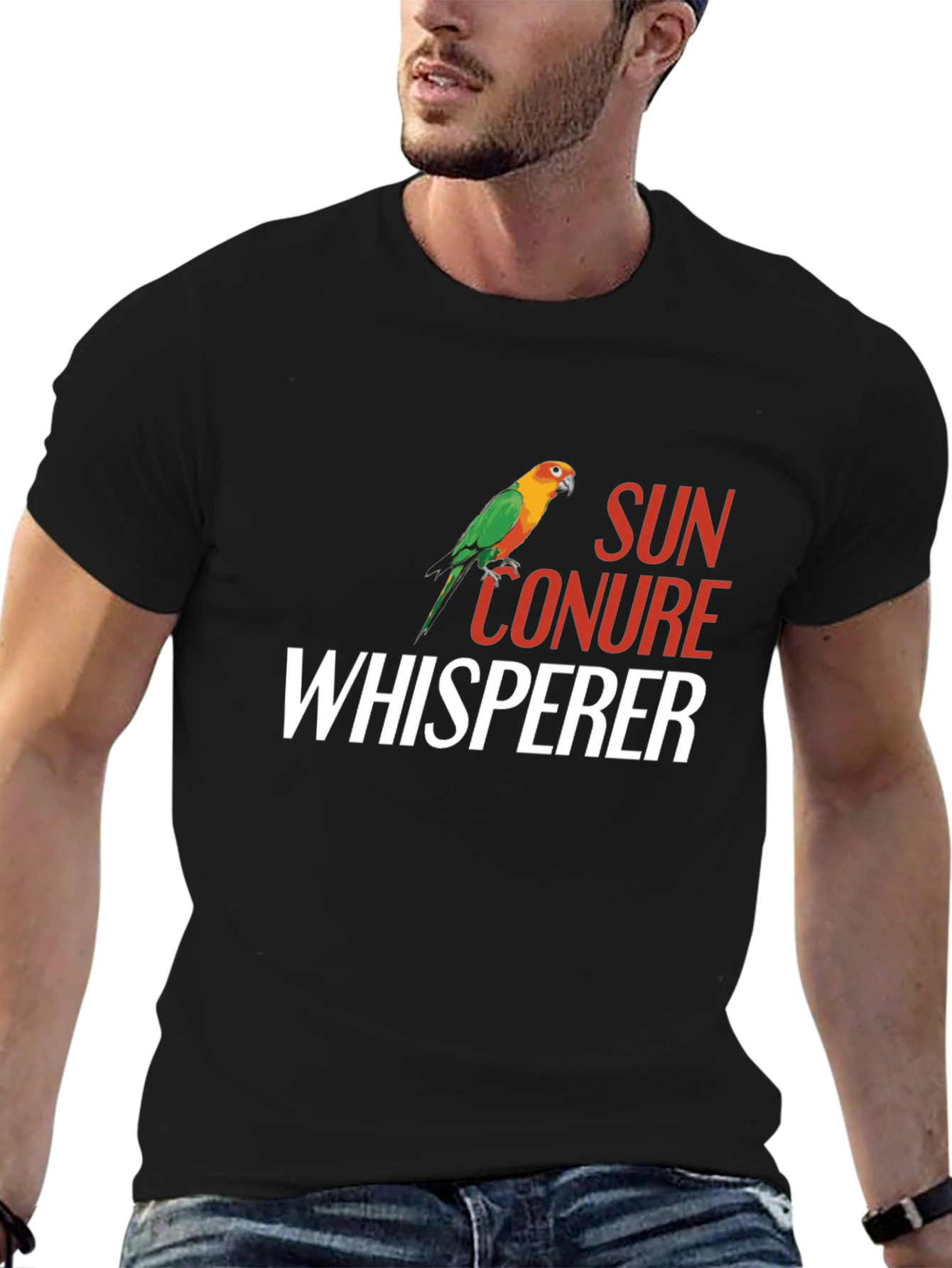 Sun Conure Whisperer Graphic T-Shirt