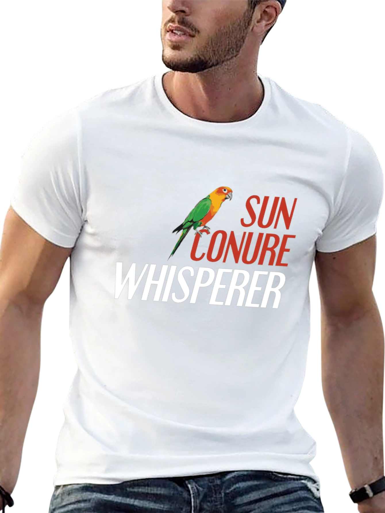 Sun Conure Whisperer Graphic T-Shirt