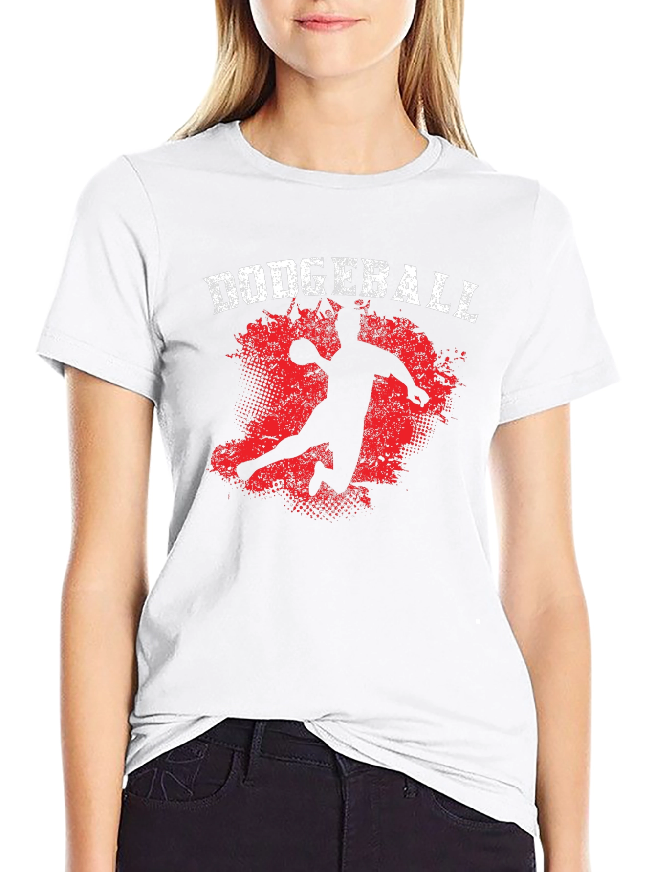 Dodgeball T-Shirt: Grunge Style