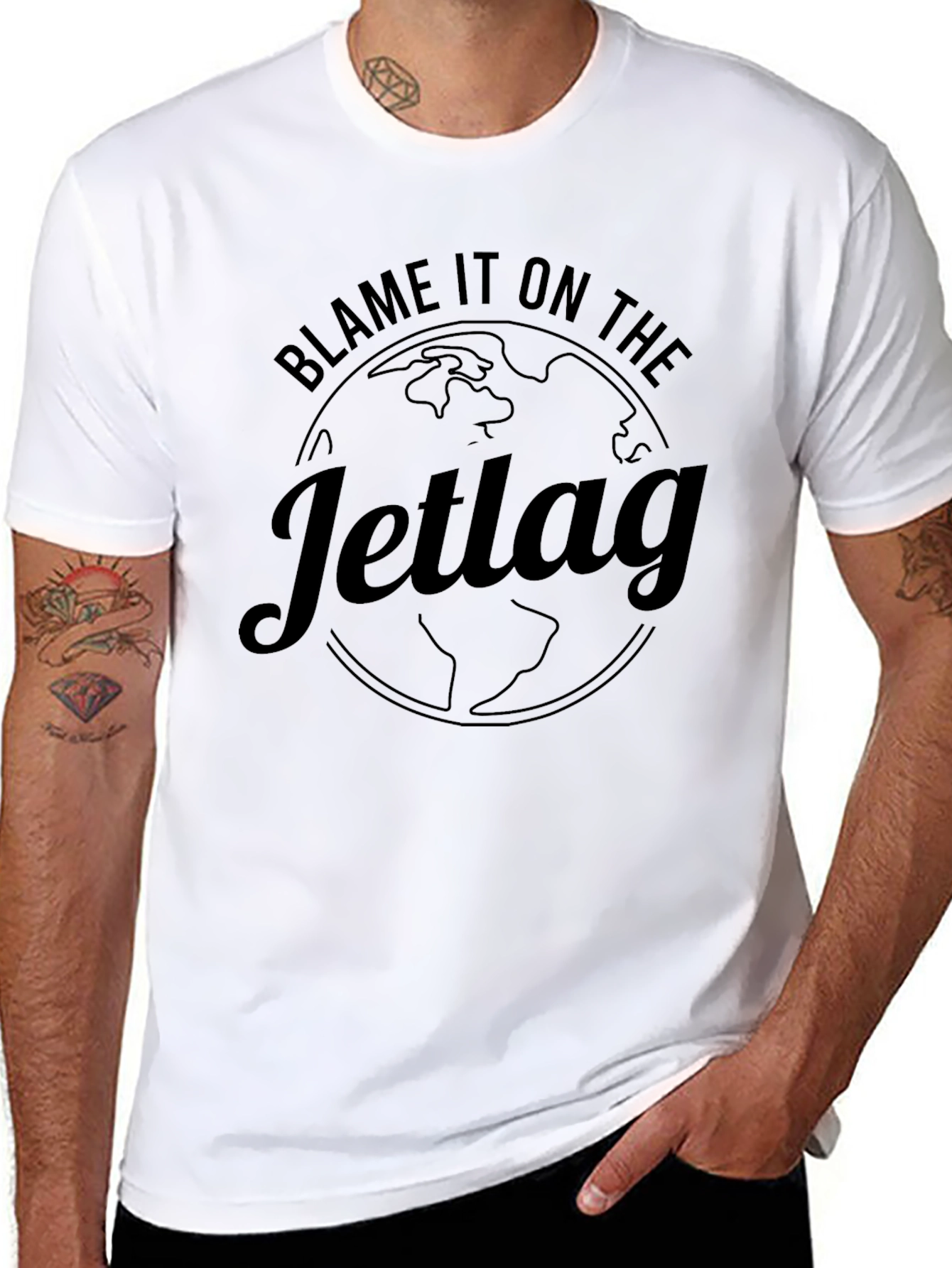Blame it on the Jetlag Graphic T-Shirt