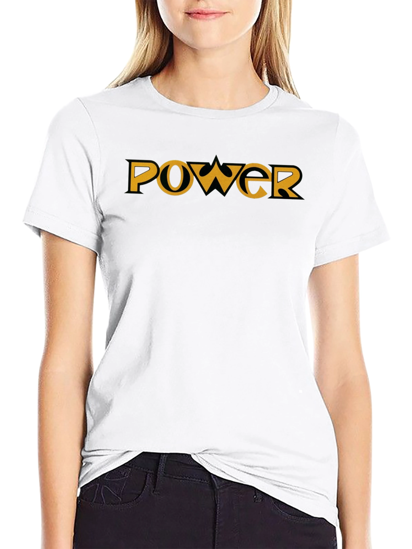 Power Graphic Tee - Bold Statement Shirt
