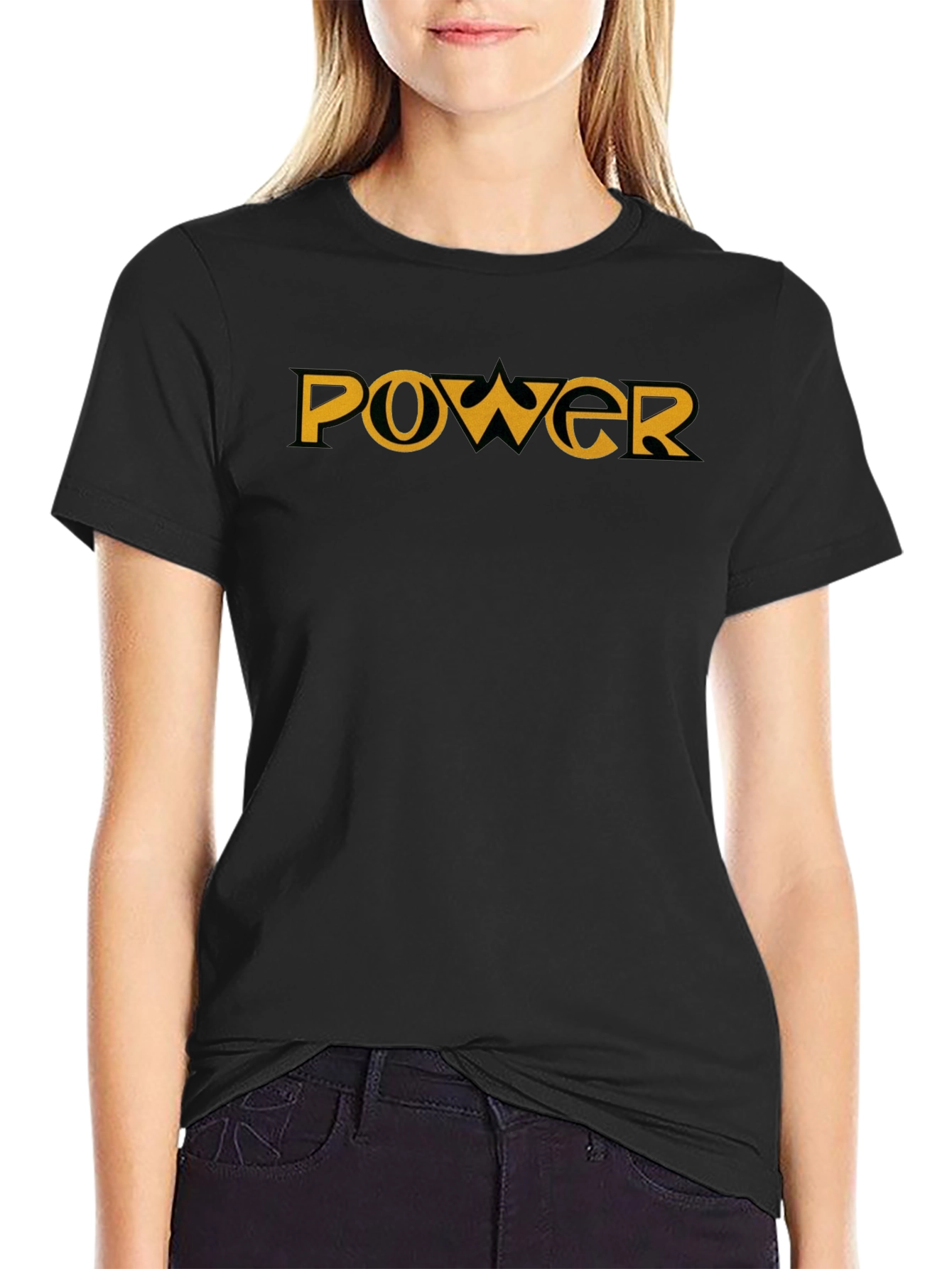 Power Graphic Tee - Bold Statement Shirt