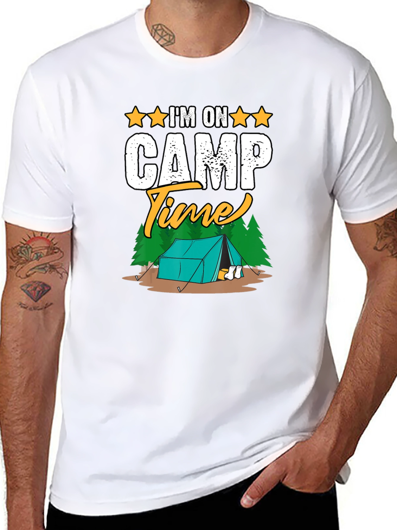 Camp Time Graphic T-Shirt