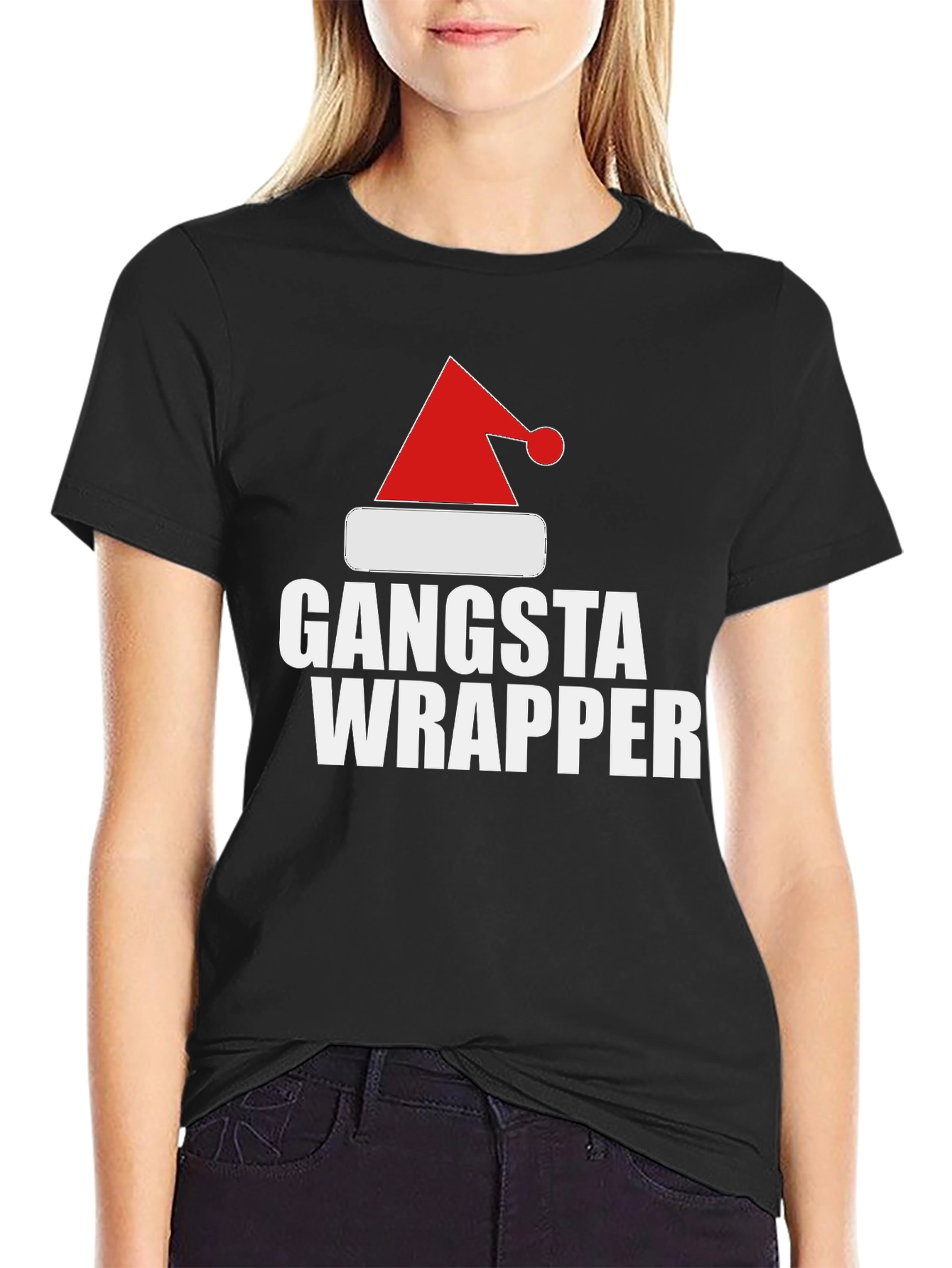 Gangsta Wrapper Christmas T-Shirt