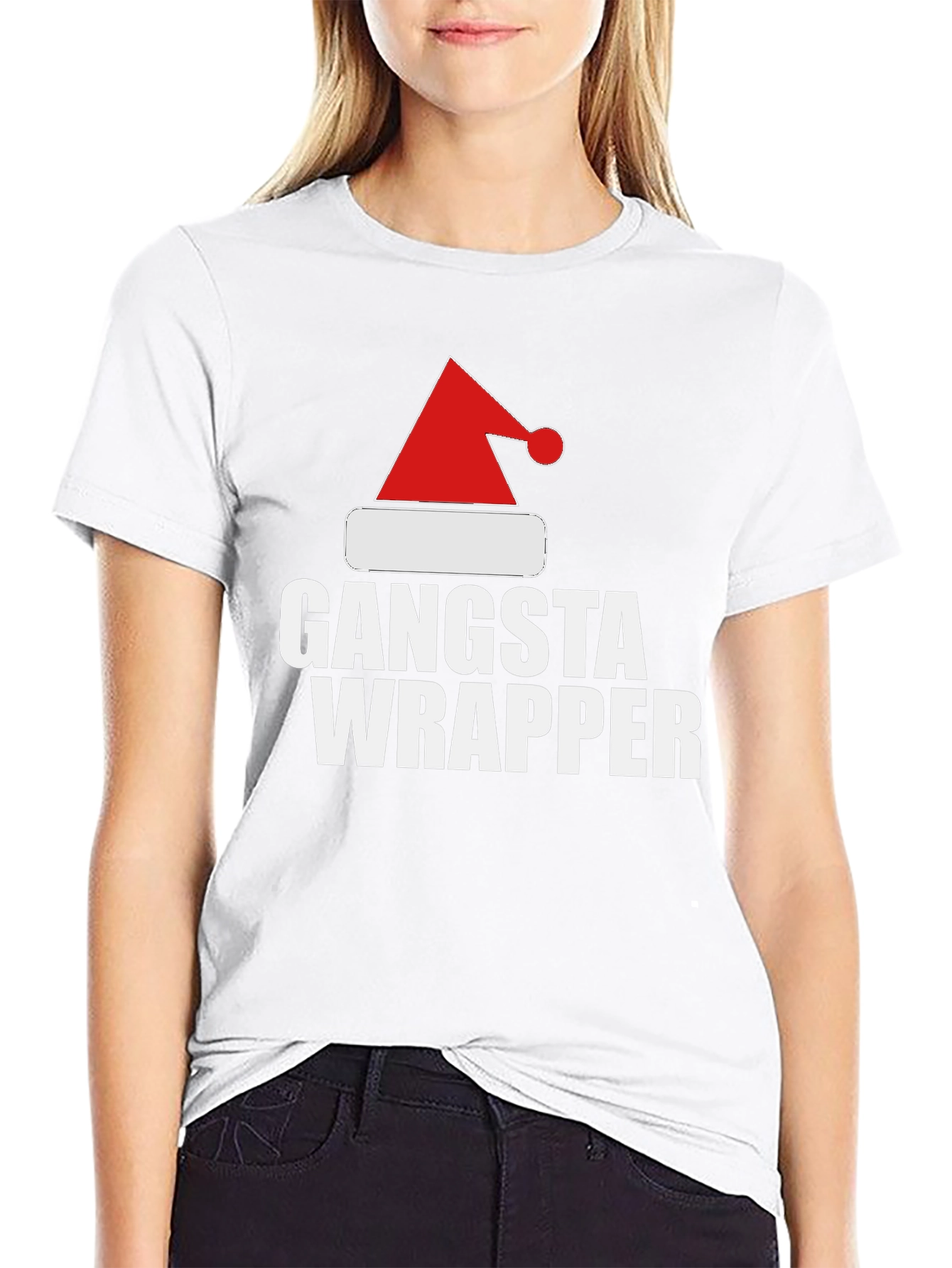 Gangsta Wrapper Christmas T-Shirt