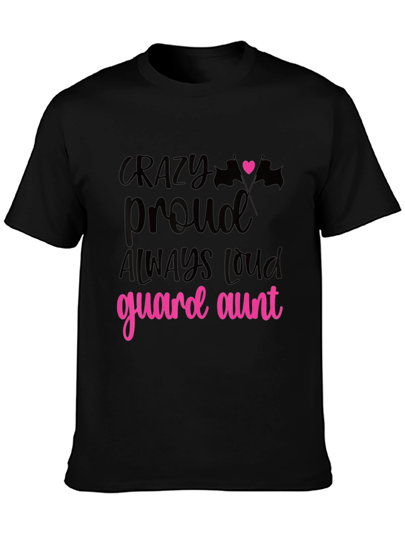 Crazy Proud Guard Aunt T-Shirt
