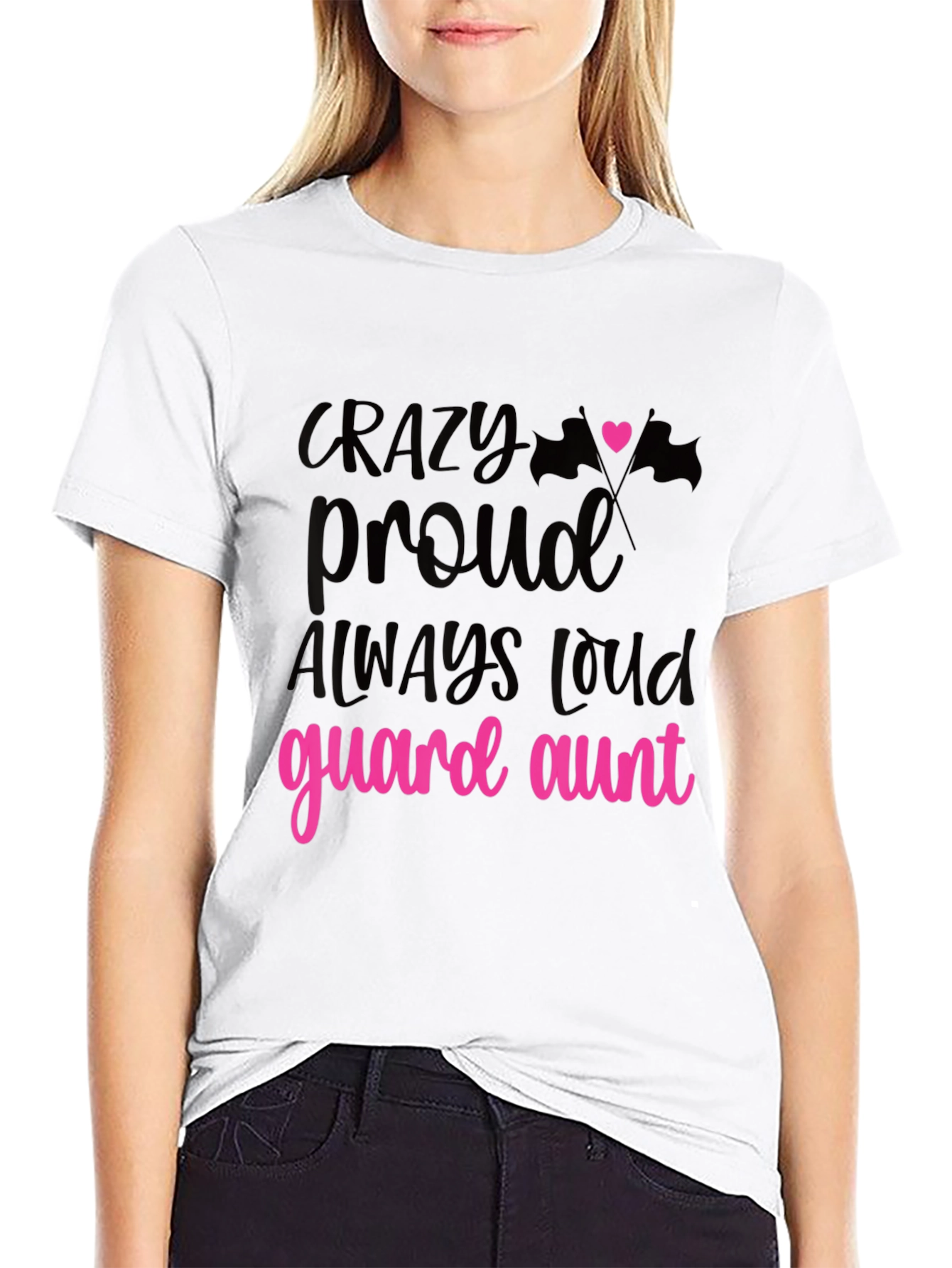Crazy Proud Guard Aunt T-Shirt