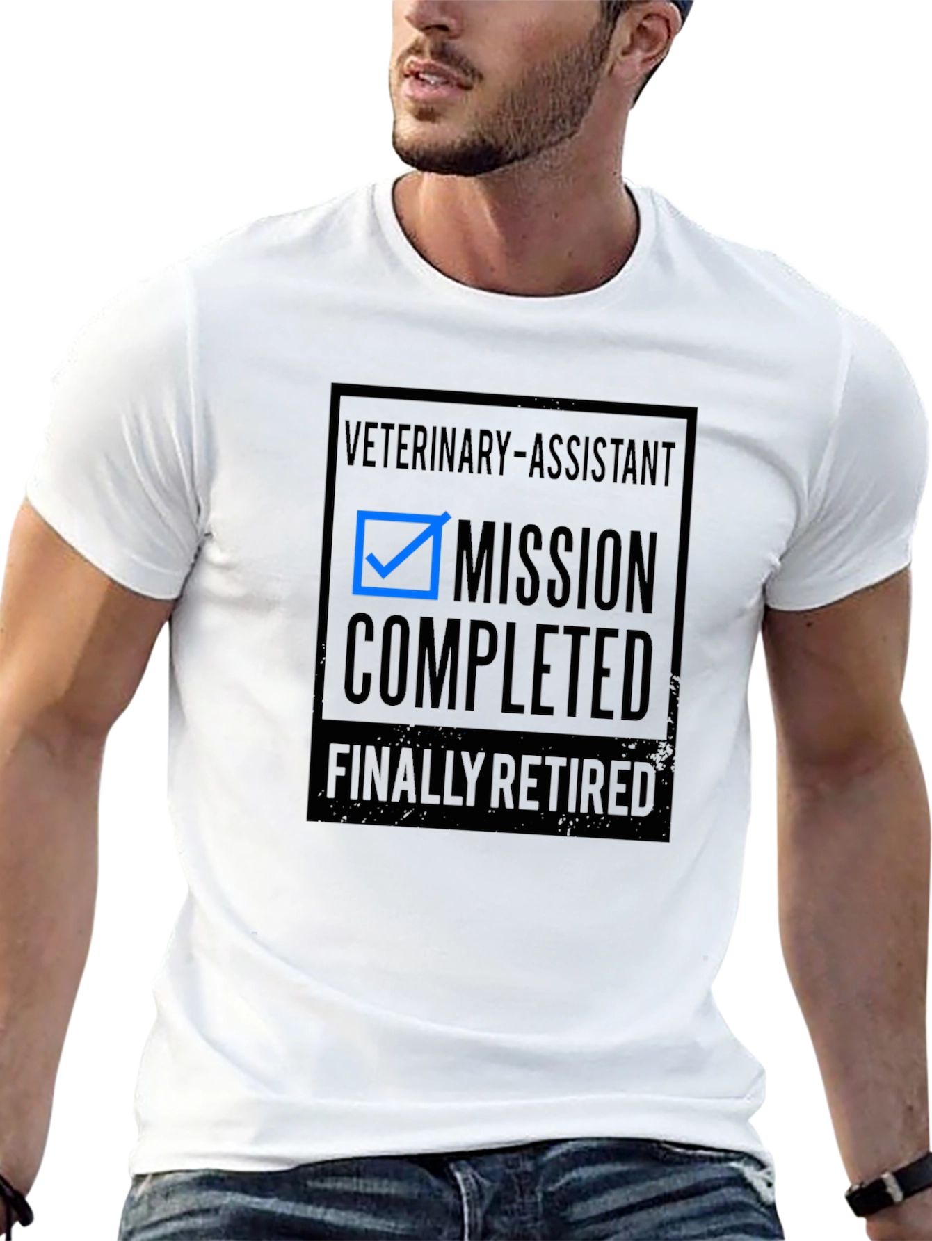 Veterinary Assistant Mission Completed Retired T-Shirt