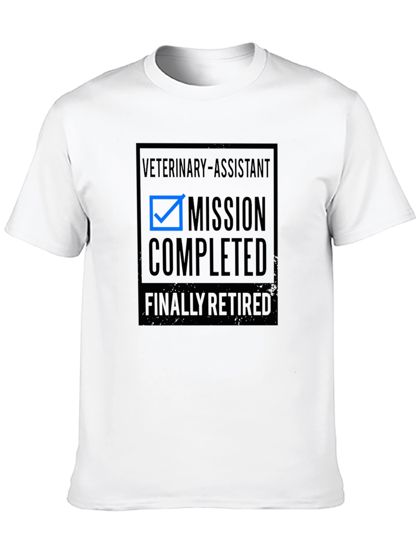 Veterinary Assistant Mission Completed Retired T-Shirt