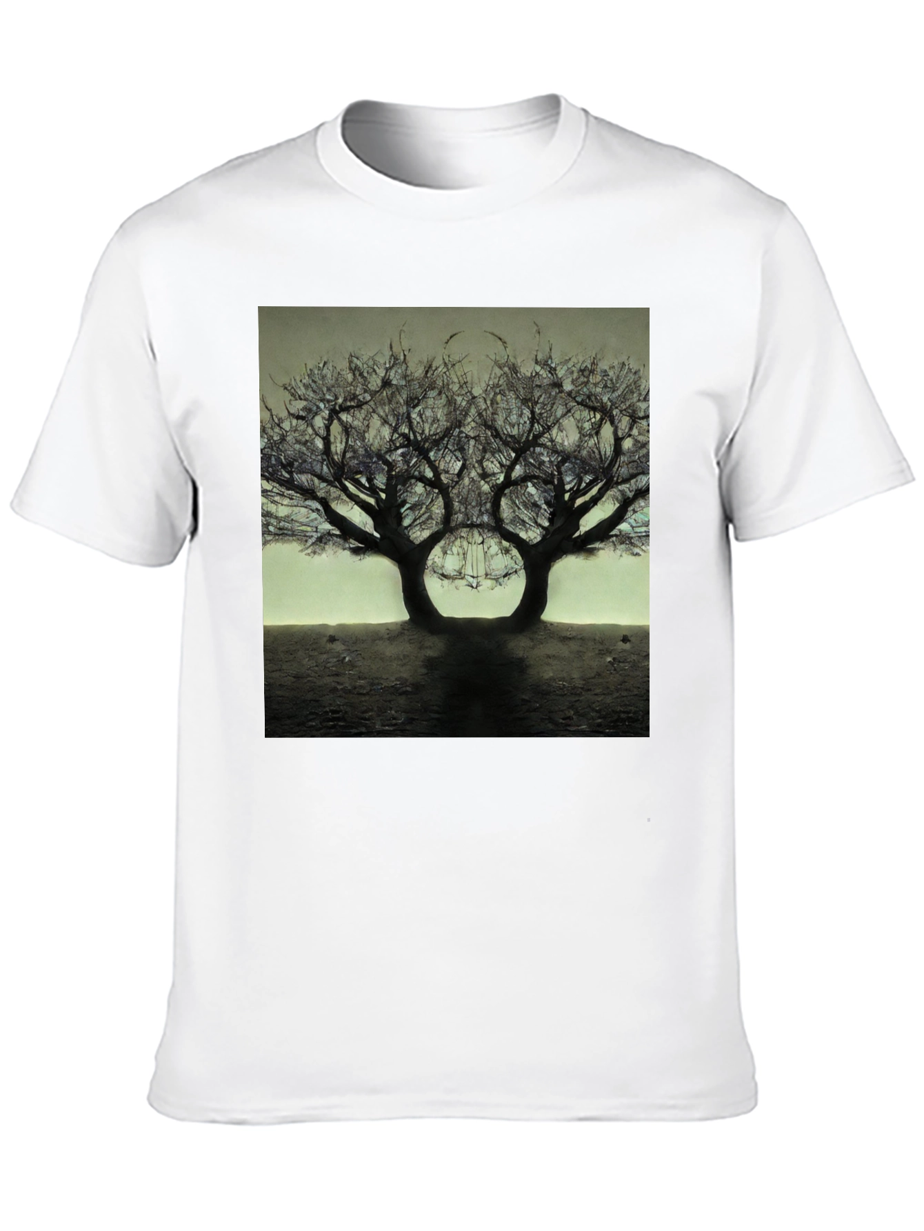 Surreal Tree of Life Graphic T-Shirt