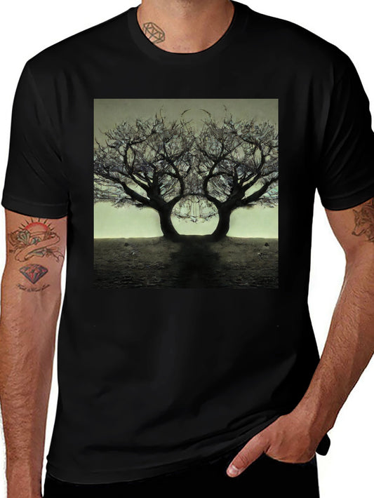 Surreal Tree of Life Graphic T-Shirt