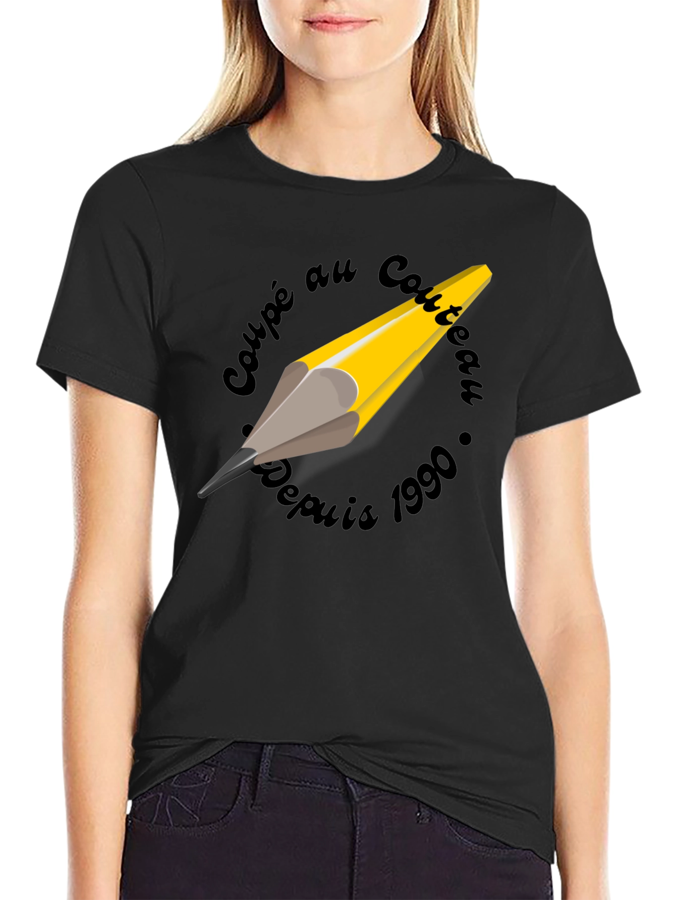 Coupé au Couteau Graphic Tee