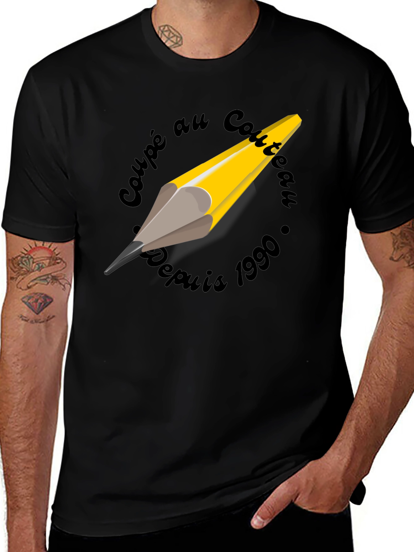 Coupé au Couteau Graphic Tee