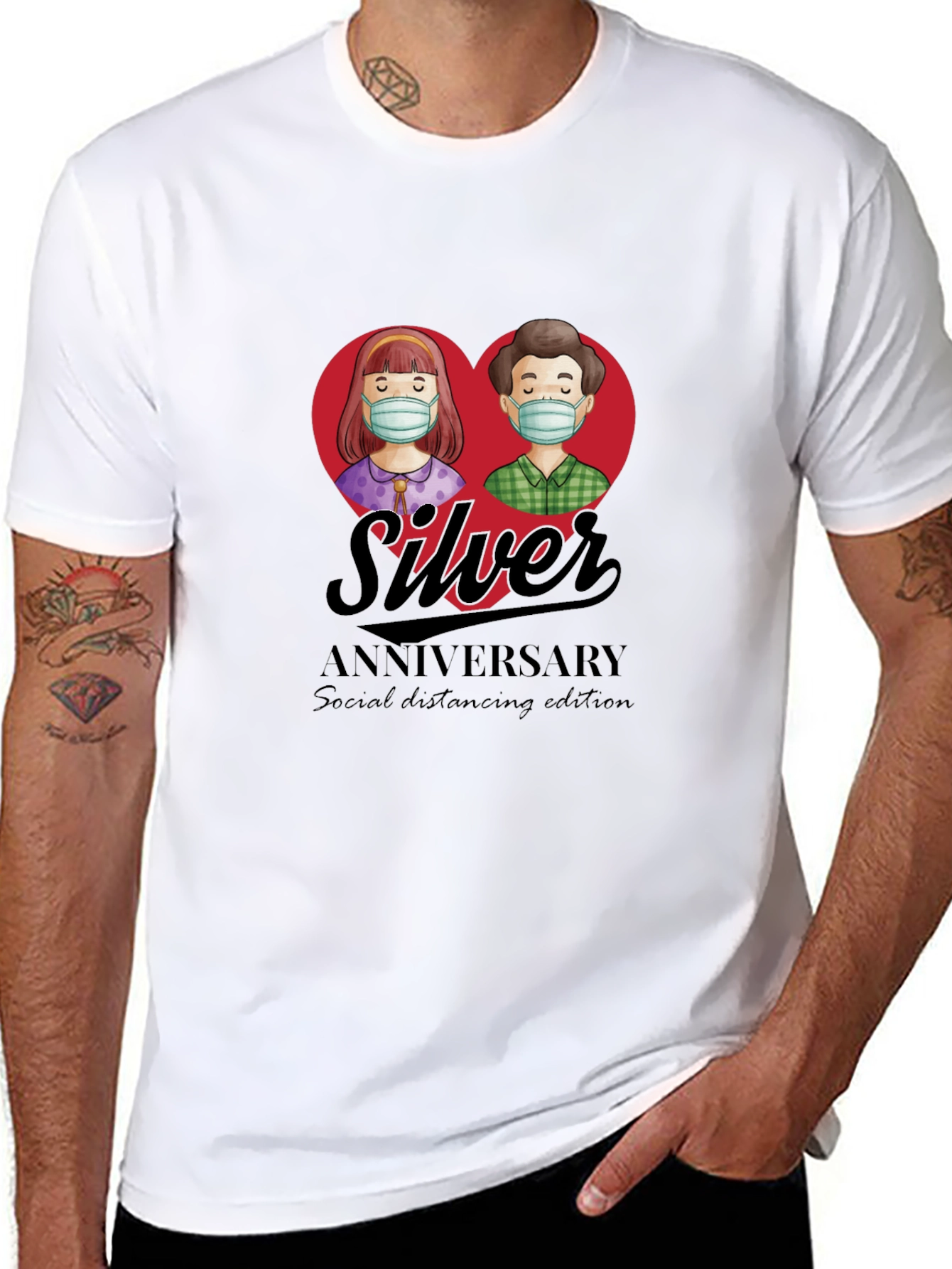 Silver Anniversary Social Distancing Edition T-Shirt