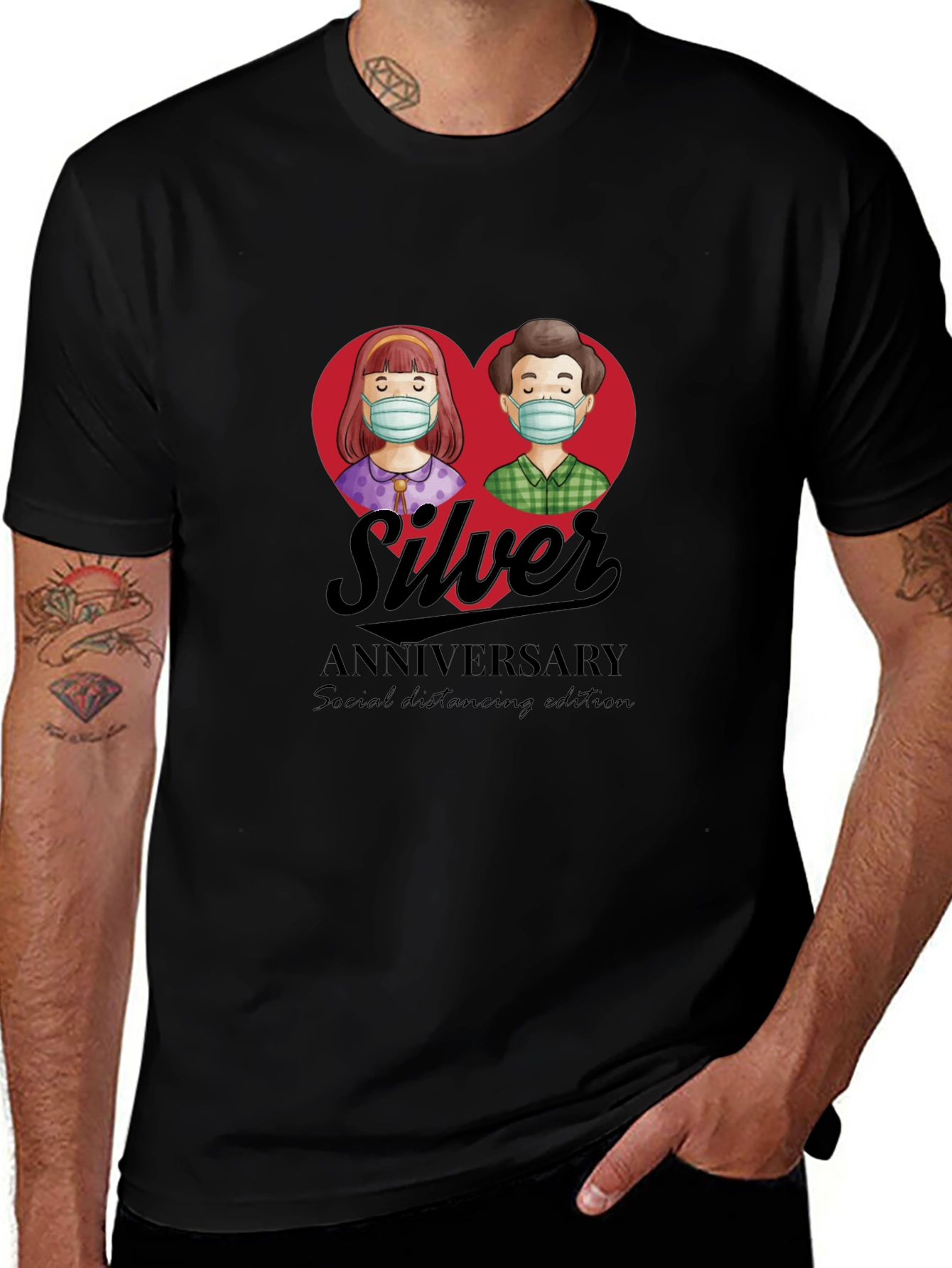 Silver Anniversary Social Distancing Edition T-Shirt