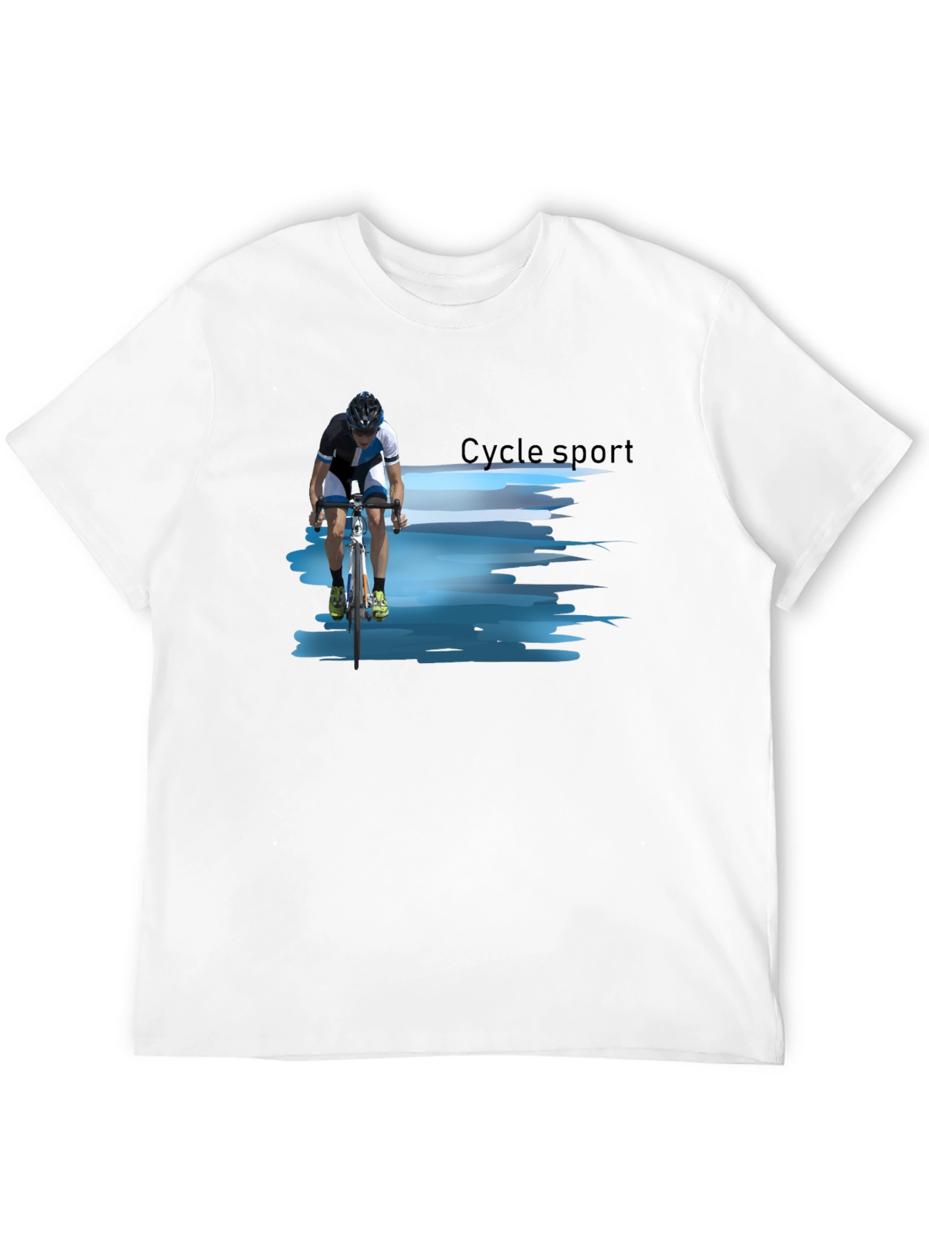Cycle Sport Graphic Tee - Black