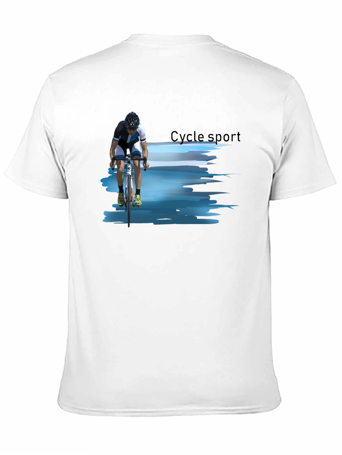 Cycle Sport Graphic Tee - Black