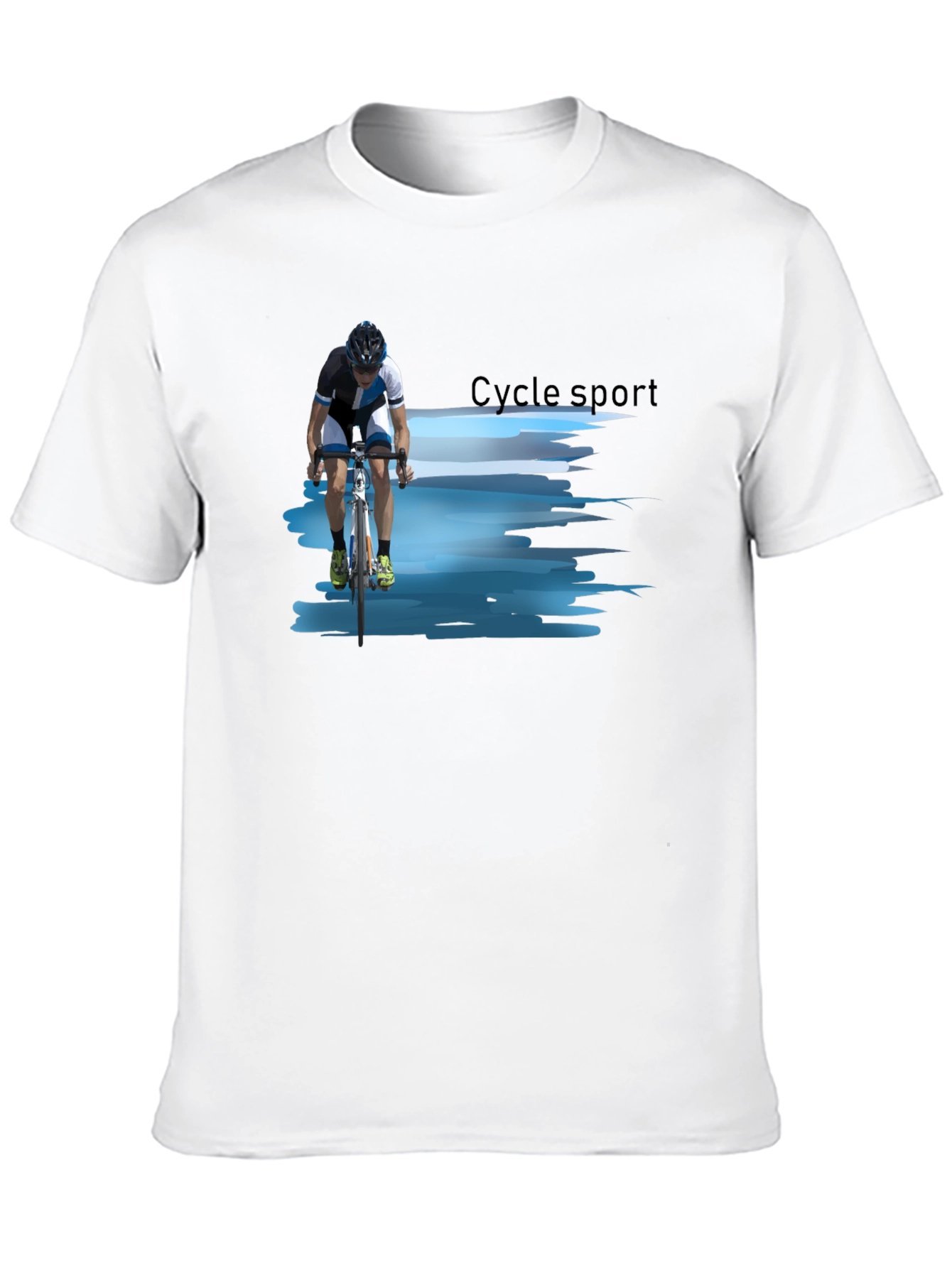 Cycle Sport Graphic Tee - Black
