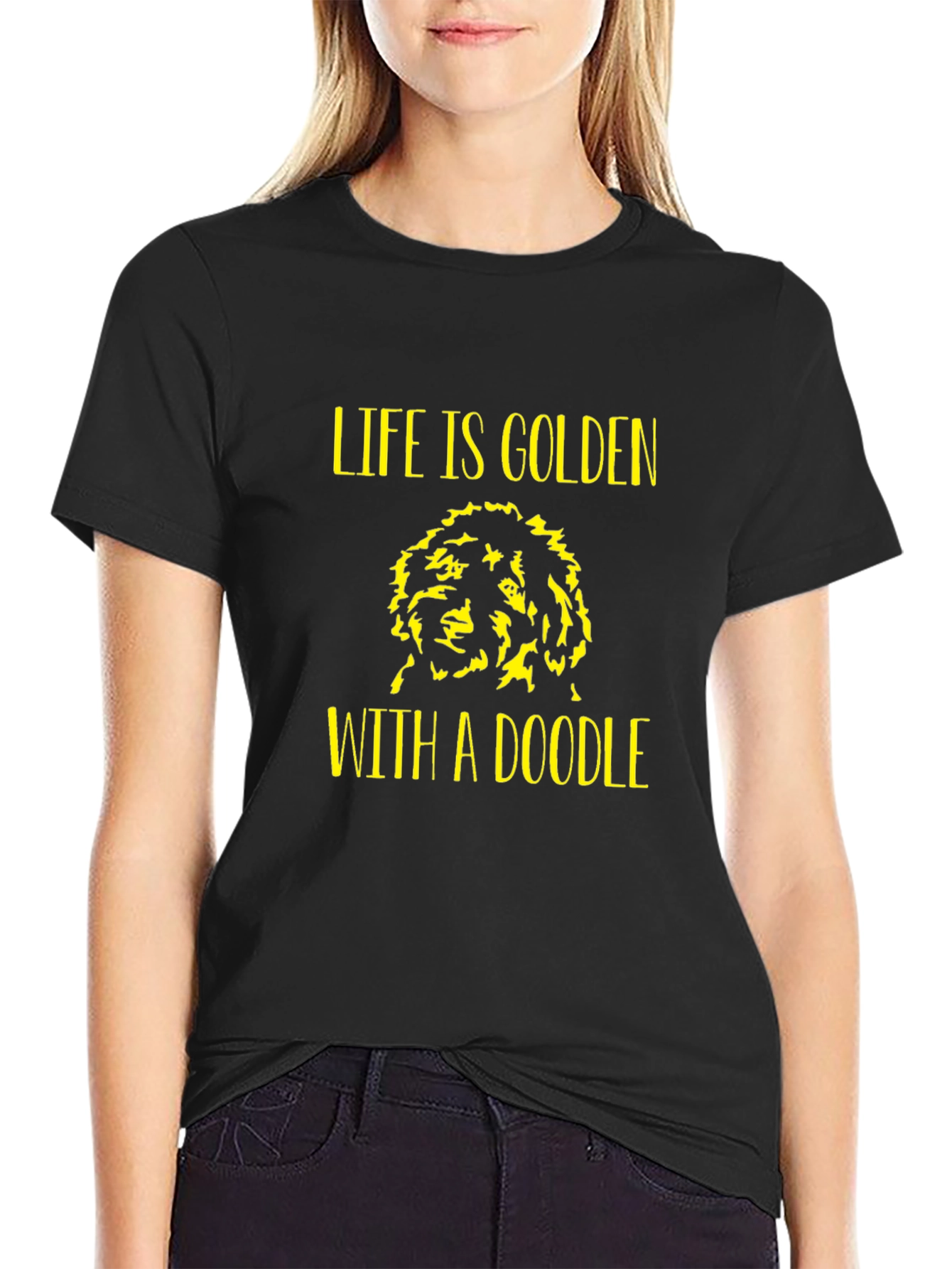 Life is Golden With a Doodle T-Shirt