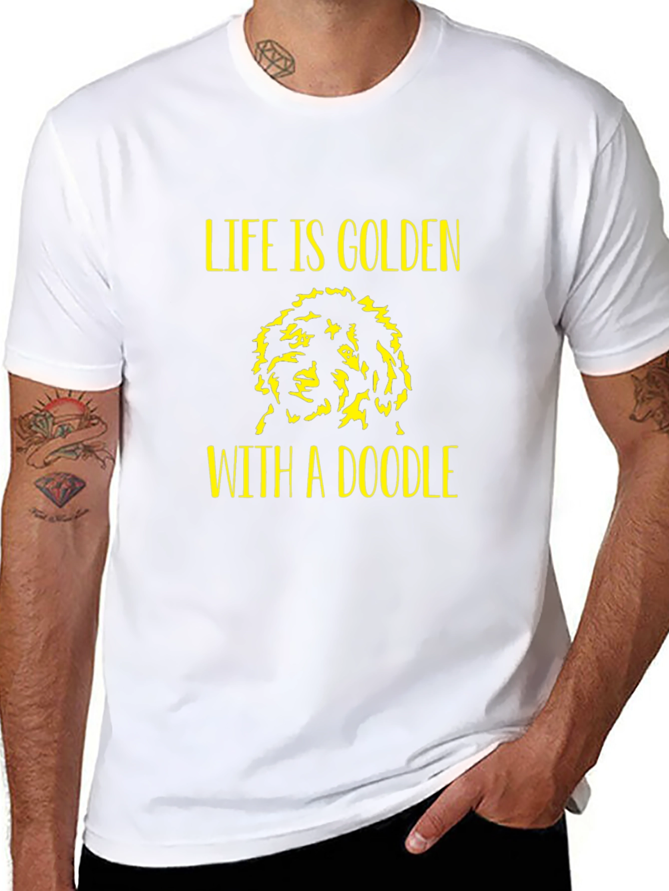 Life is Golden With a Doodle T-Shirt