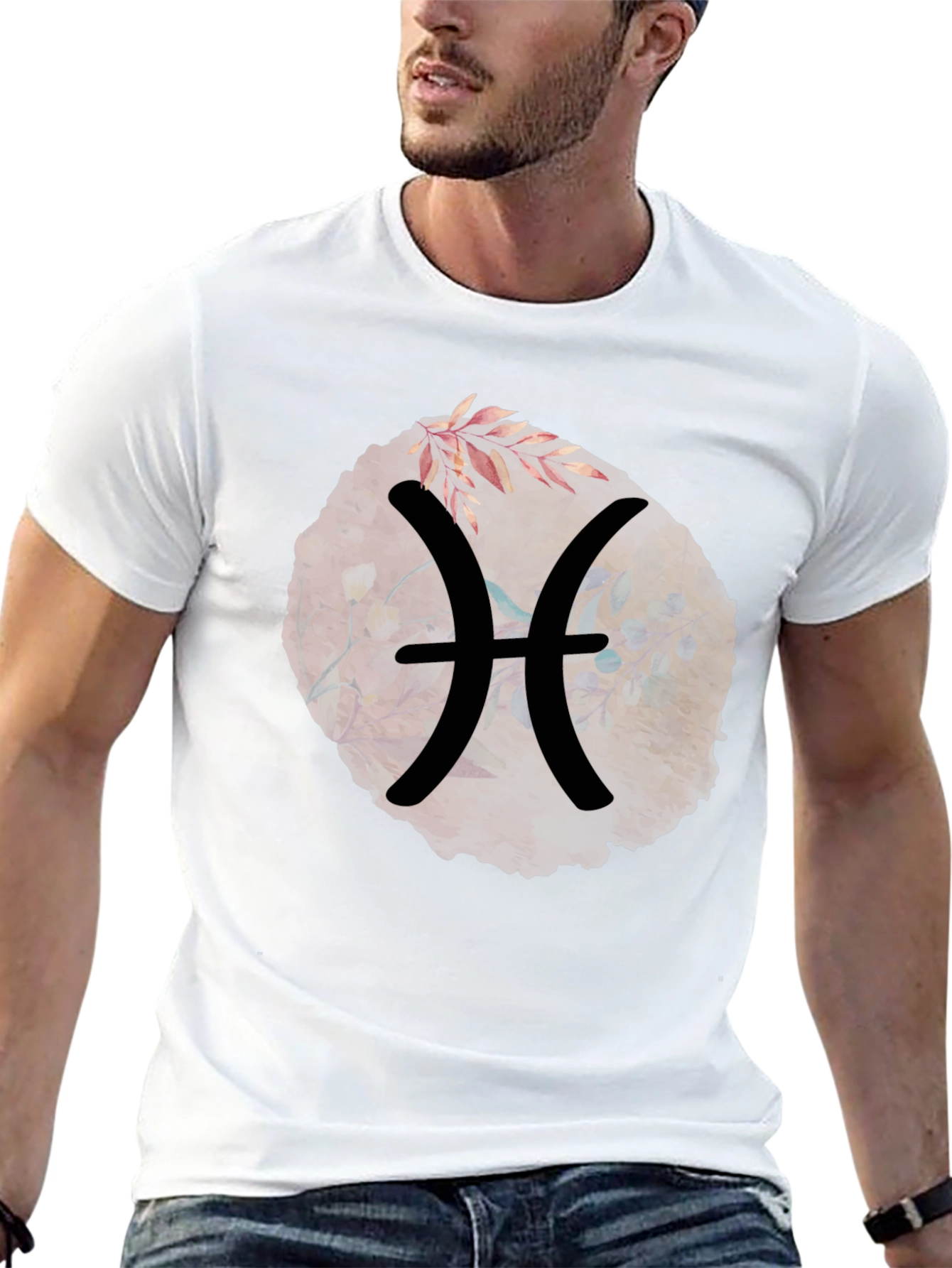 Pisces Zodiac Sign Graphic T-Shirt