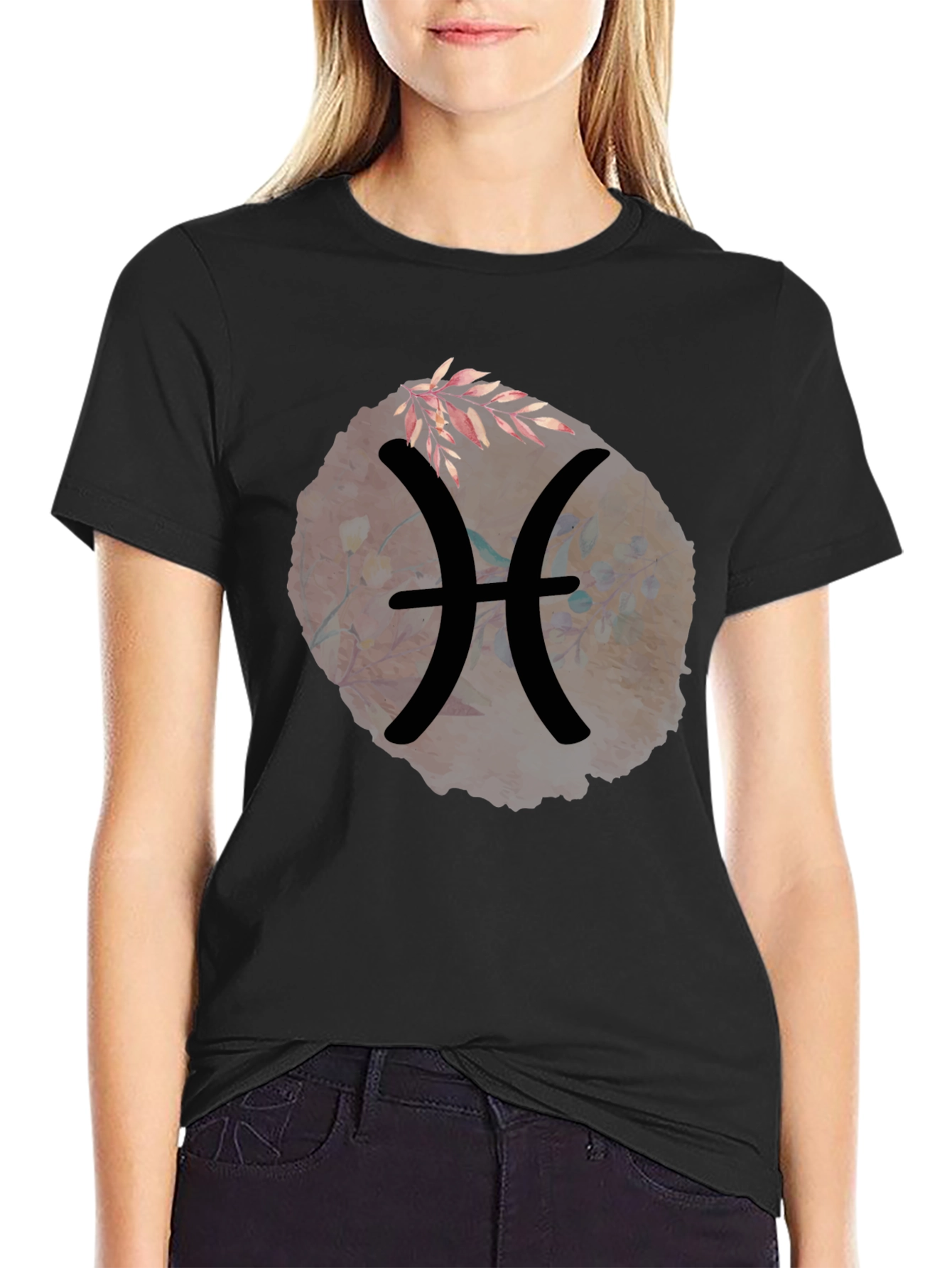 Pisces Zodiac Sign Graphic T-Shirt