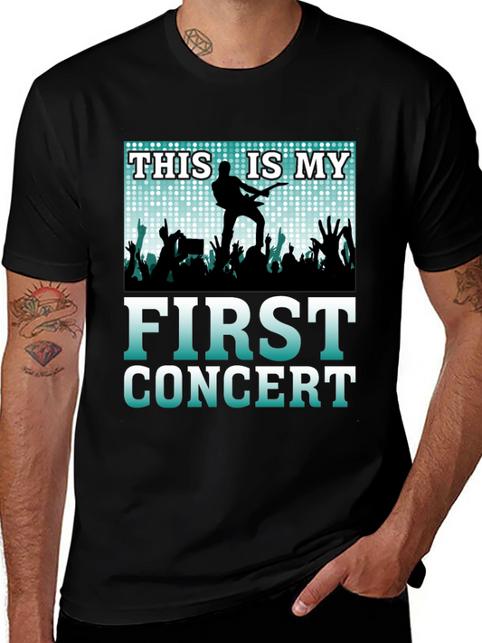 My First Concert T-Shirt - Rock Music Tee