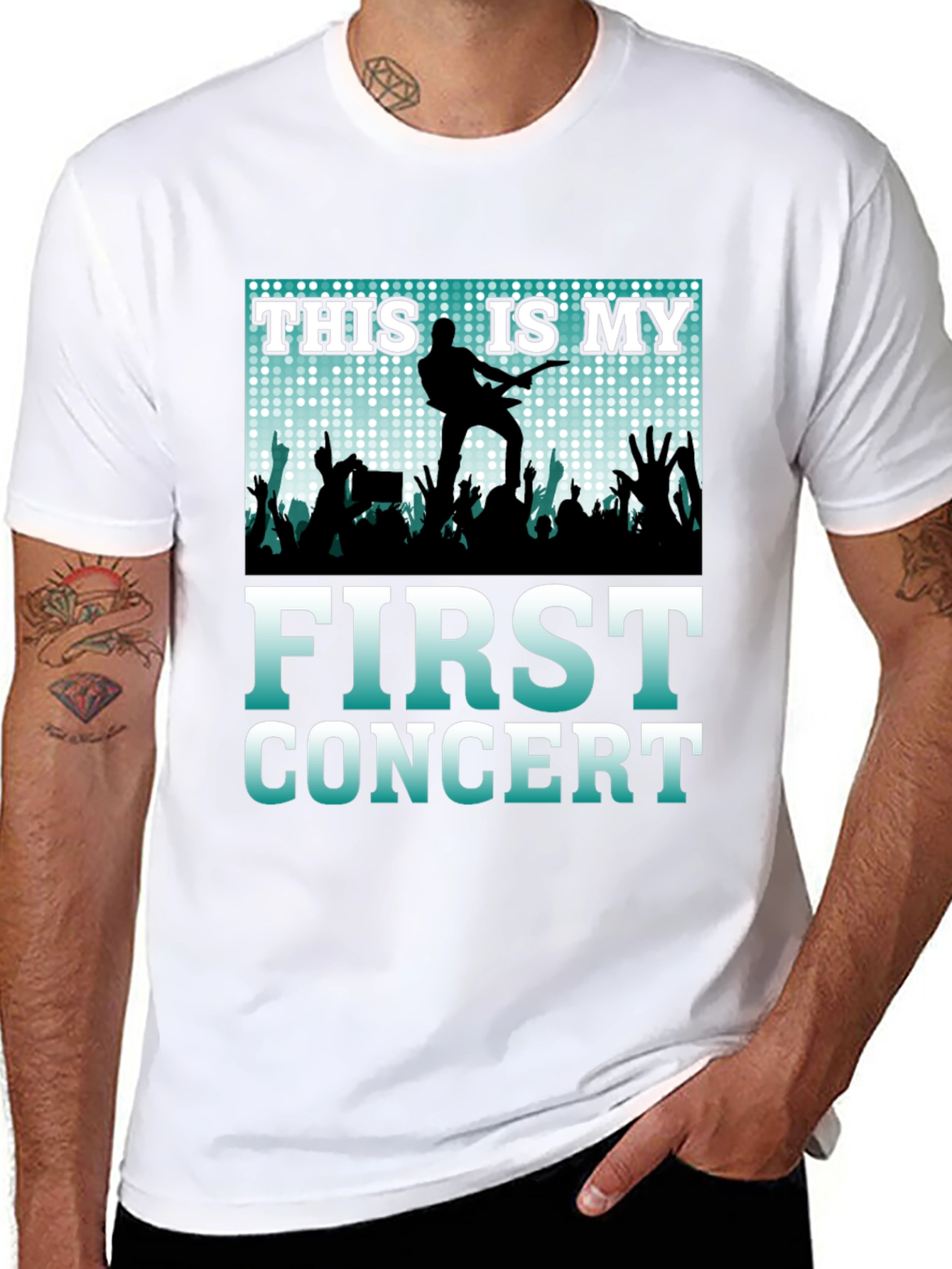 My First Concert T-Shirt - Rock Music Tee